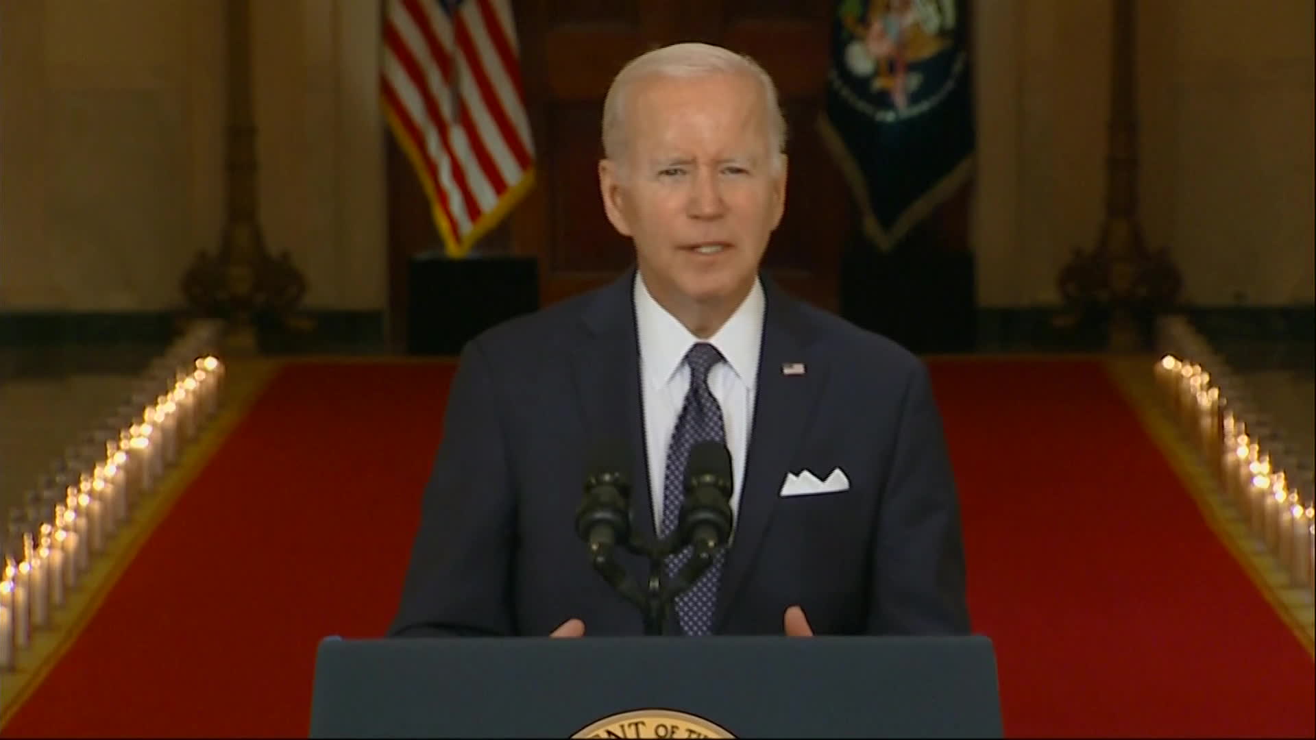 WATCH: President Joe Biden called for a ban on sales of assault weapons and high-capacity magazines following a spate of mass shootings in an evening address from the White House.Source: Bloomberg