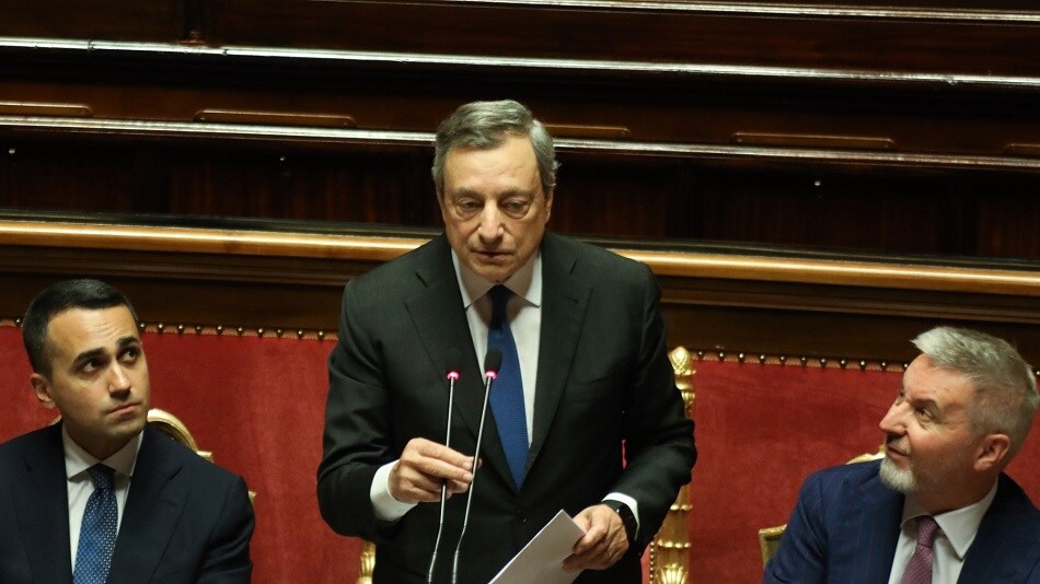 WATCH: Italy's government is on the brink of collapse as three of Mario Draghi's coalition partners withdrew their support. Francine Lacqua reports.Source: Bloomberg