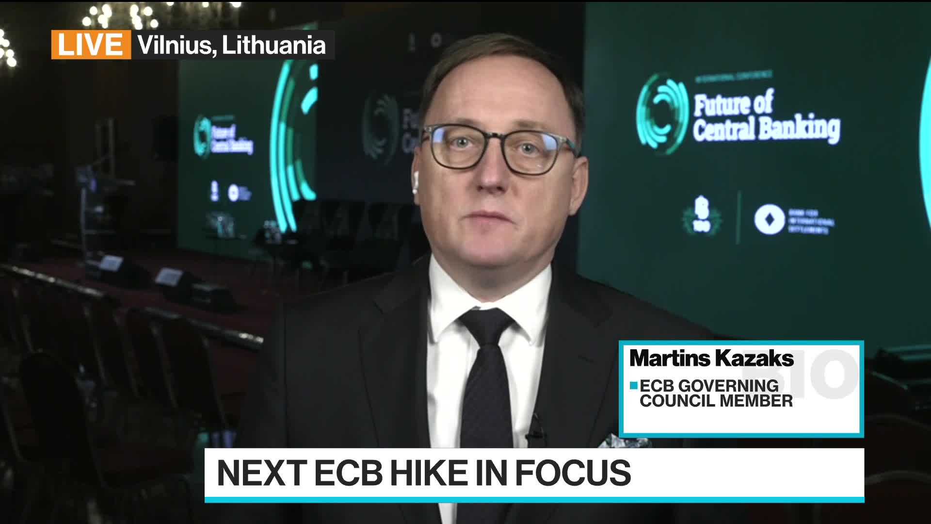 WATCH: ECB Governing Council member Martins Kazaks.Source: Bloomberg