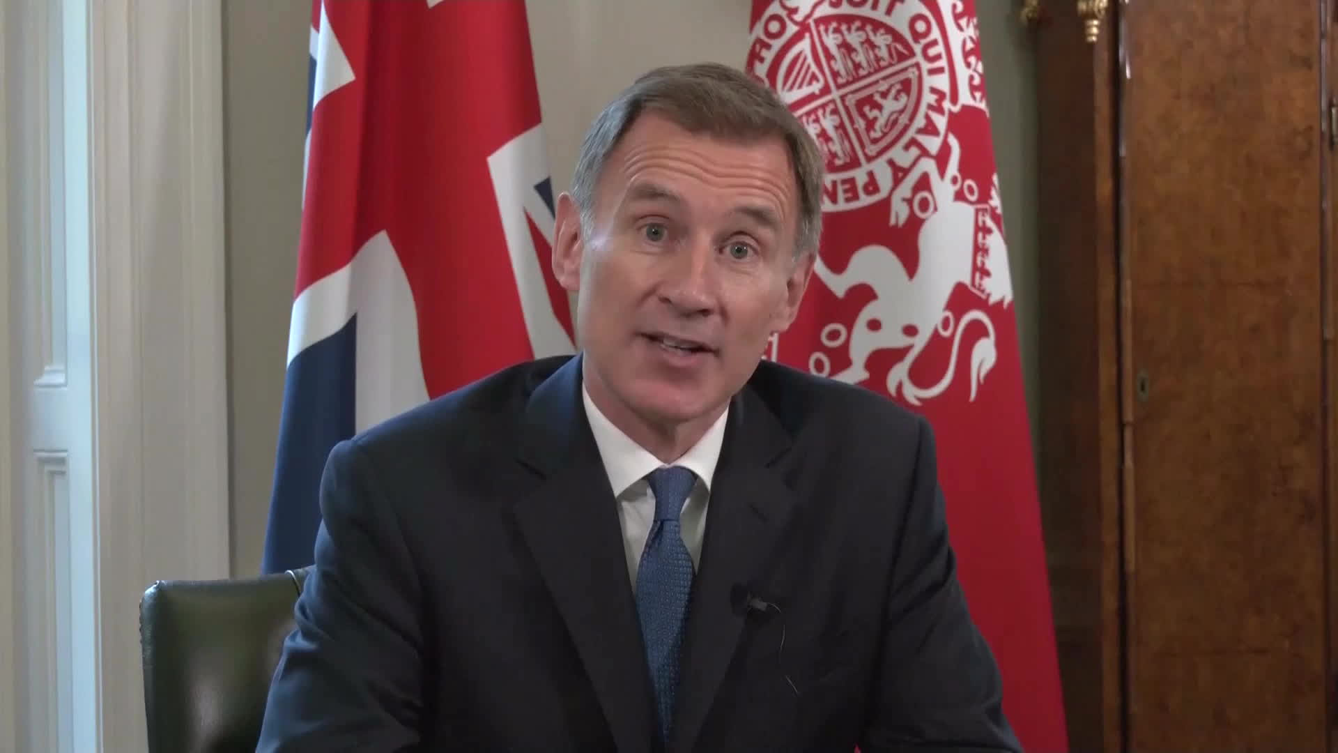 WATCH: UK Chancellor Jeremy Hunt announces the reversal of almost all remaining tax cuts from the mini-budget.Source: Bloomberg