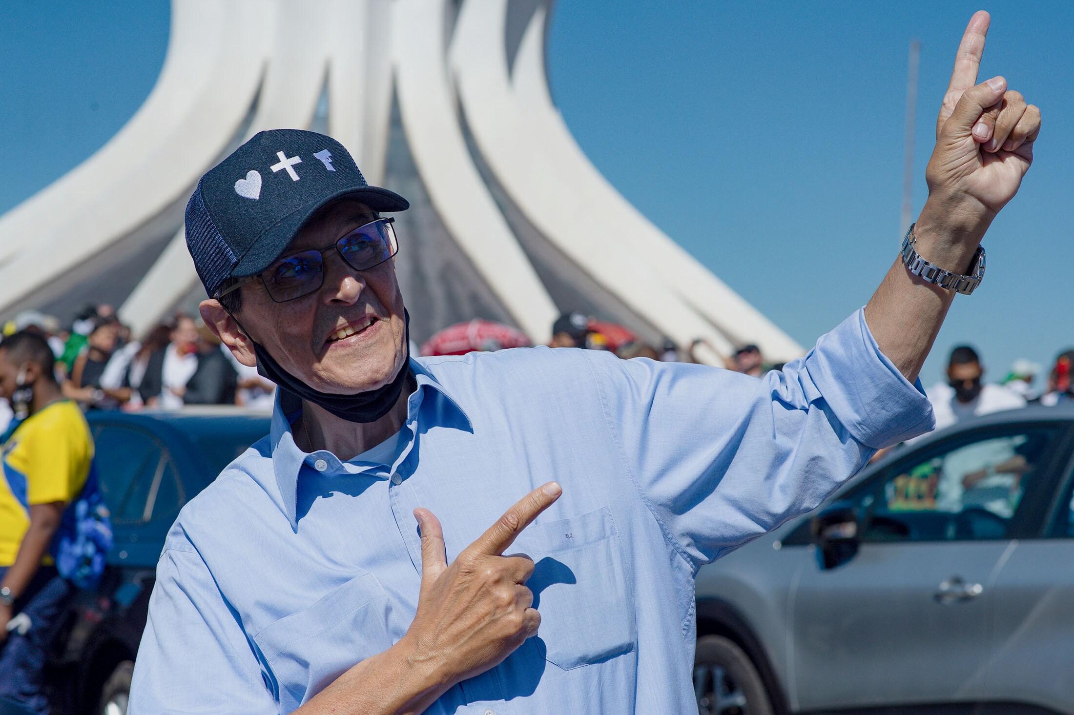 Roberto Jefferson in 2020.Photographer: Andressa Anholete/Getty Images