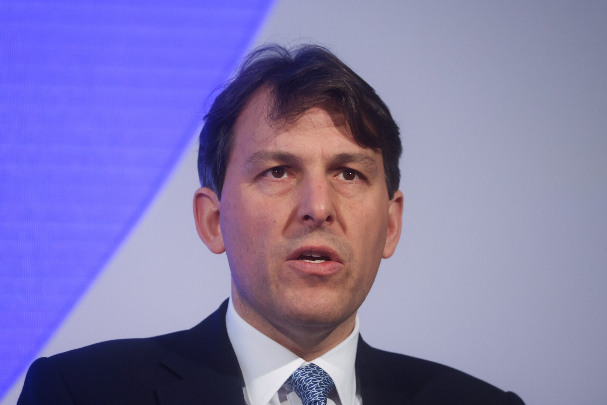 John Glen.Photographer: Chris Ratcliffe/Bloomberg