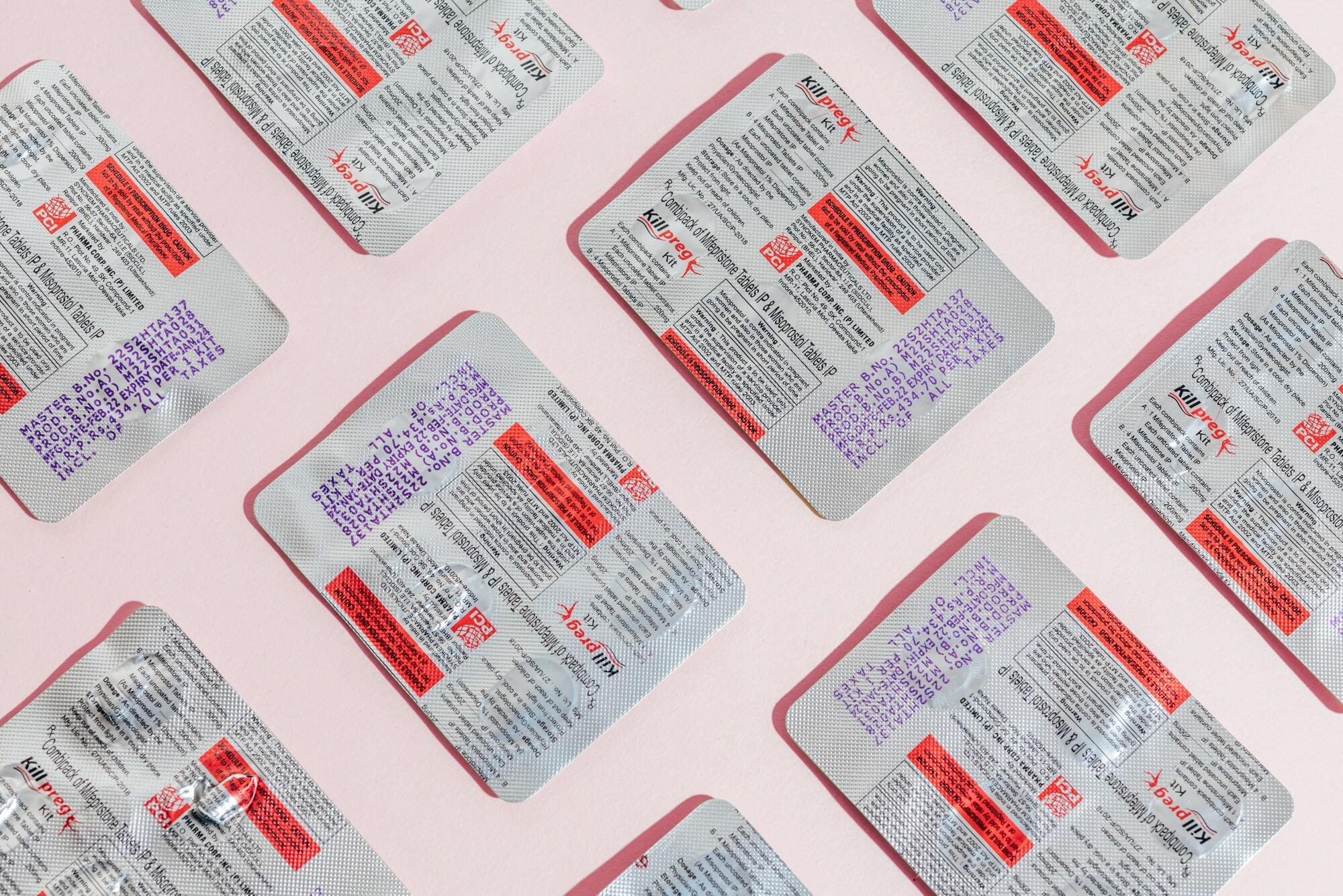 India has many online pharmacies offering to sell mifepristone and misoprostol, drugs commonly used to terminate pregnancies.Photographer: Arturo Olmos/Bloomberg