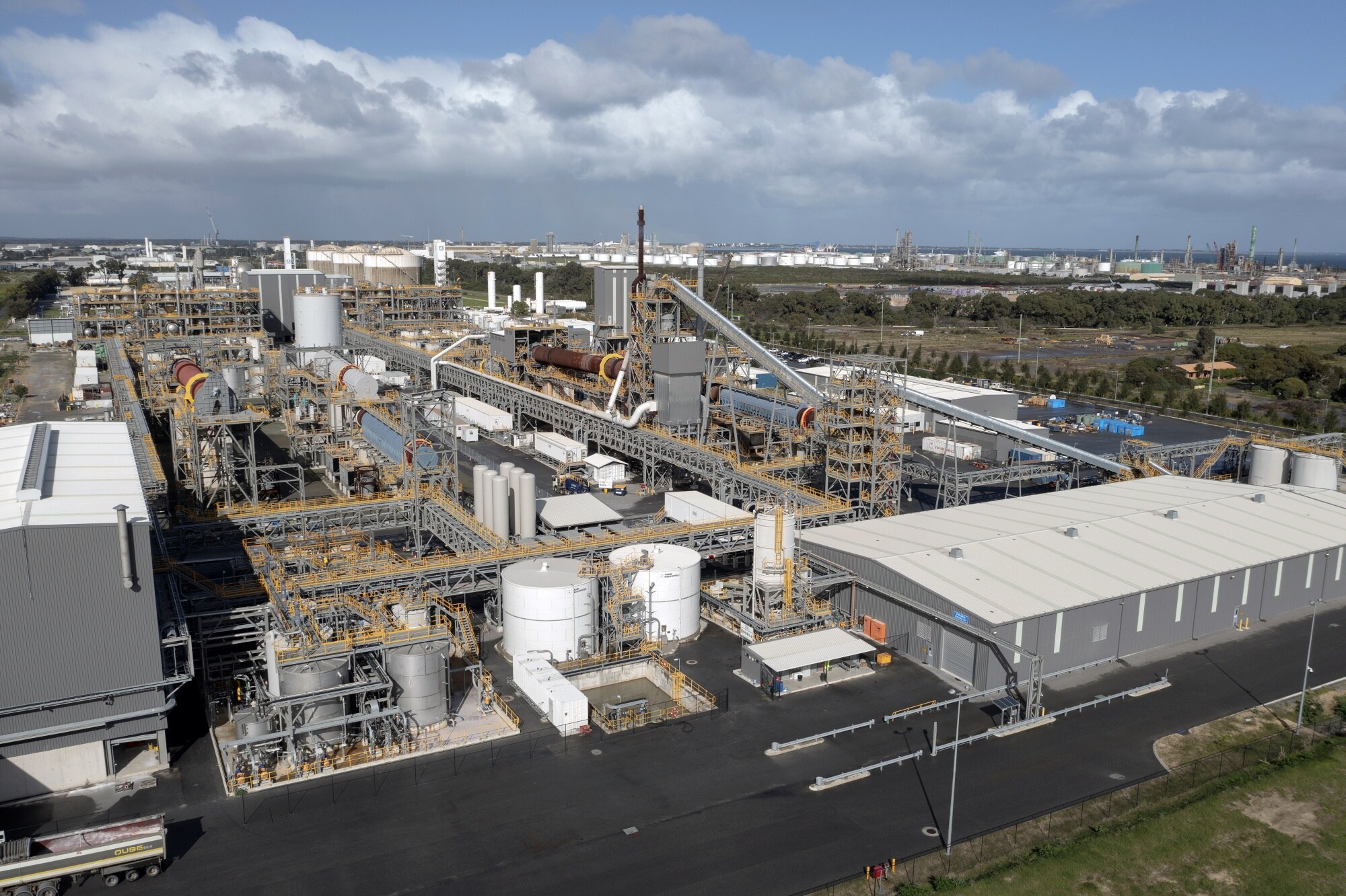 The Tianqi Lithium processing facility in Kwinana, Western Australia.Photographer: Carla Gottgens/Bloomberg