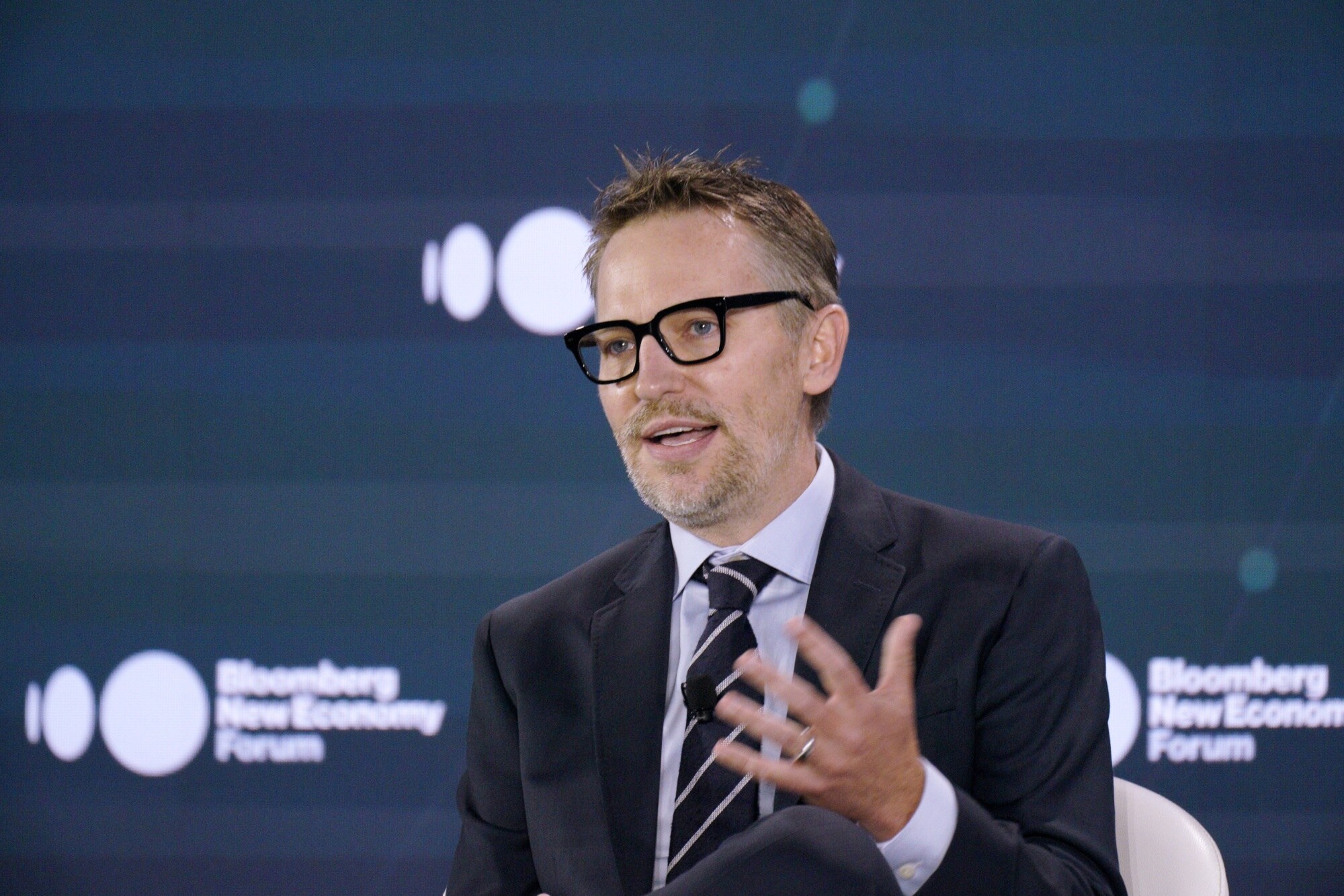 Ryan Roslansky on Nov. 17.Photographer: Bryan van der Beek/Bloomberg