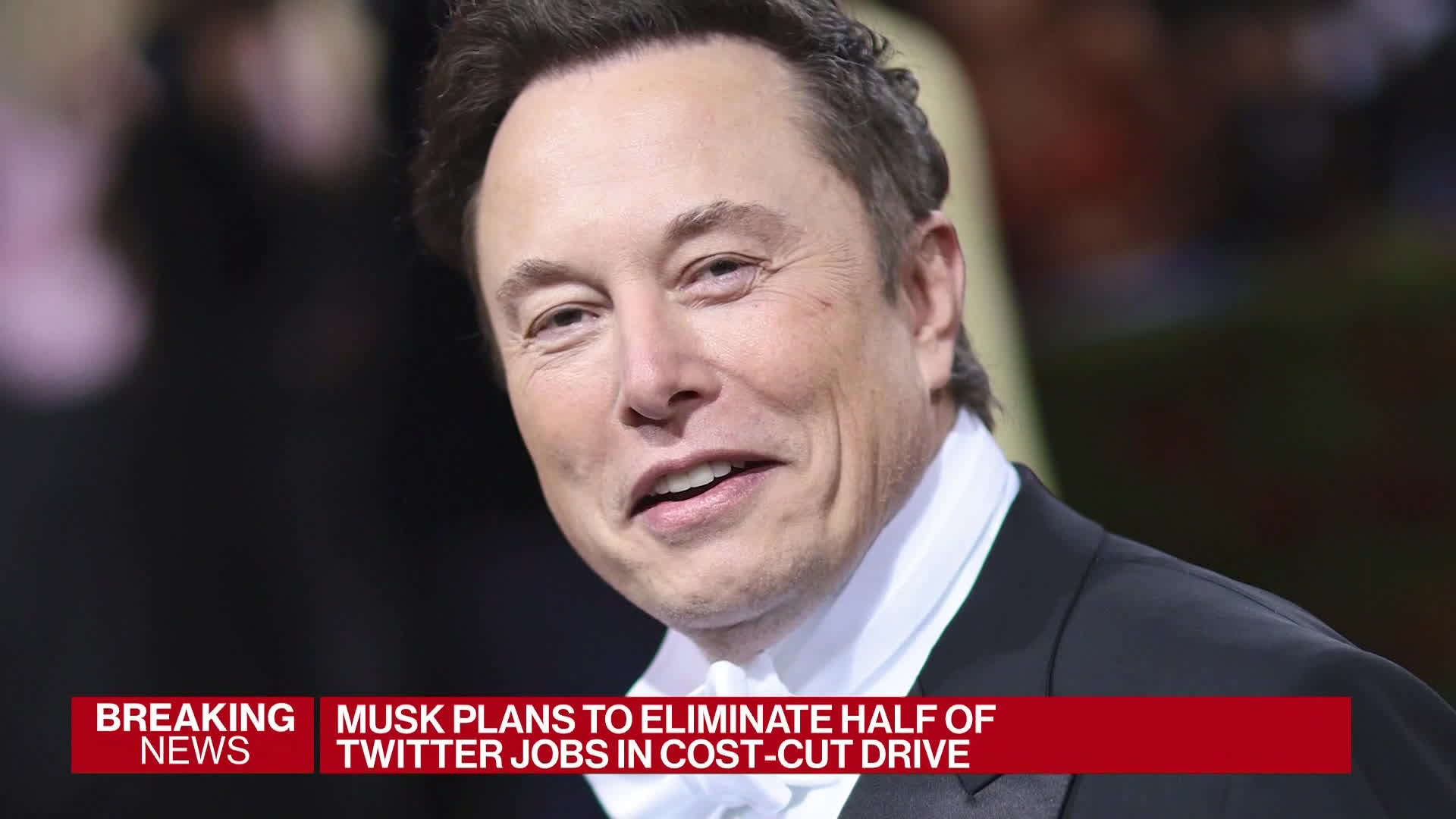 WATCH: Elon Musk plans to cut half of the Twitter's workforce and aims to start selling blue verification badges for user profiles as soon as next week. Source: Bloomberg