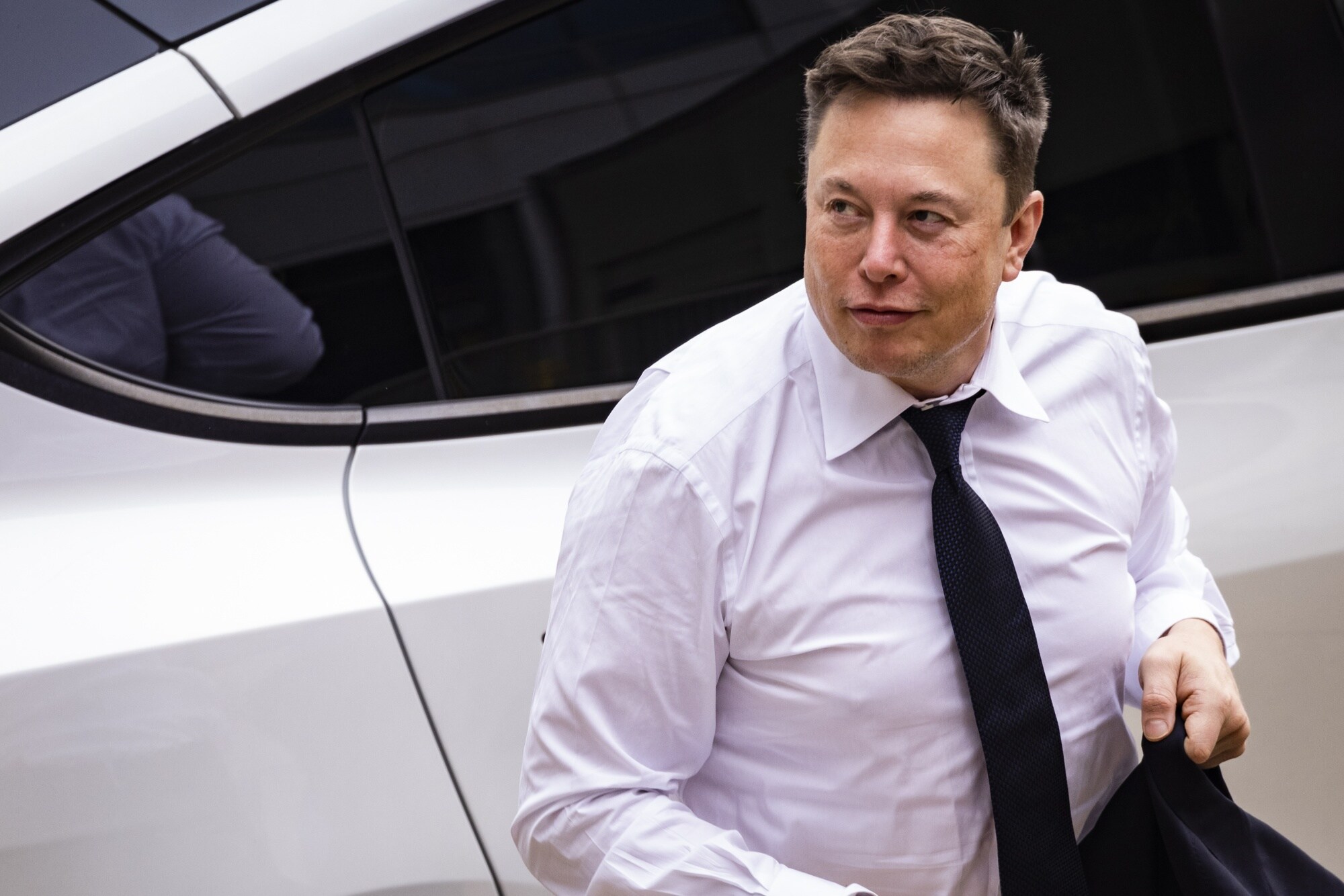 Elon MuskPhotographer: Samuel Corum/Bloomberg