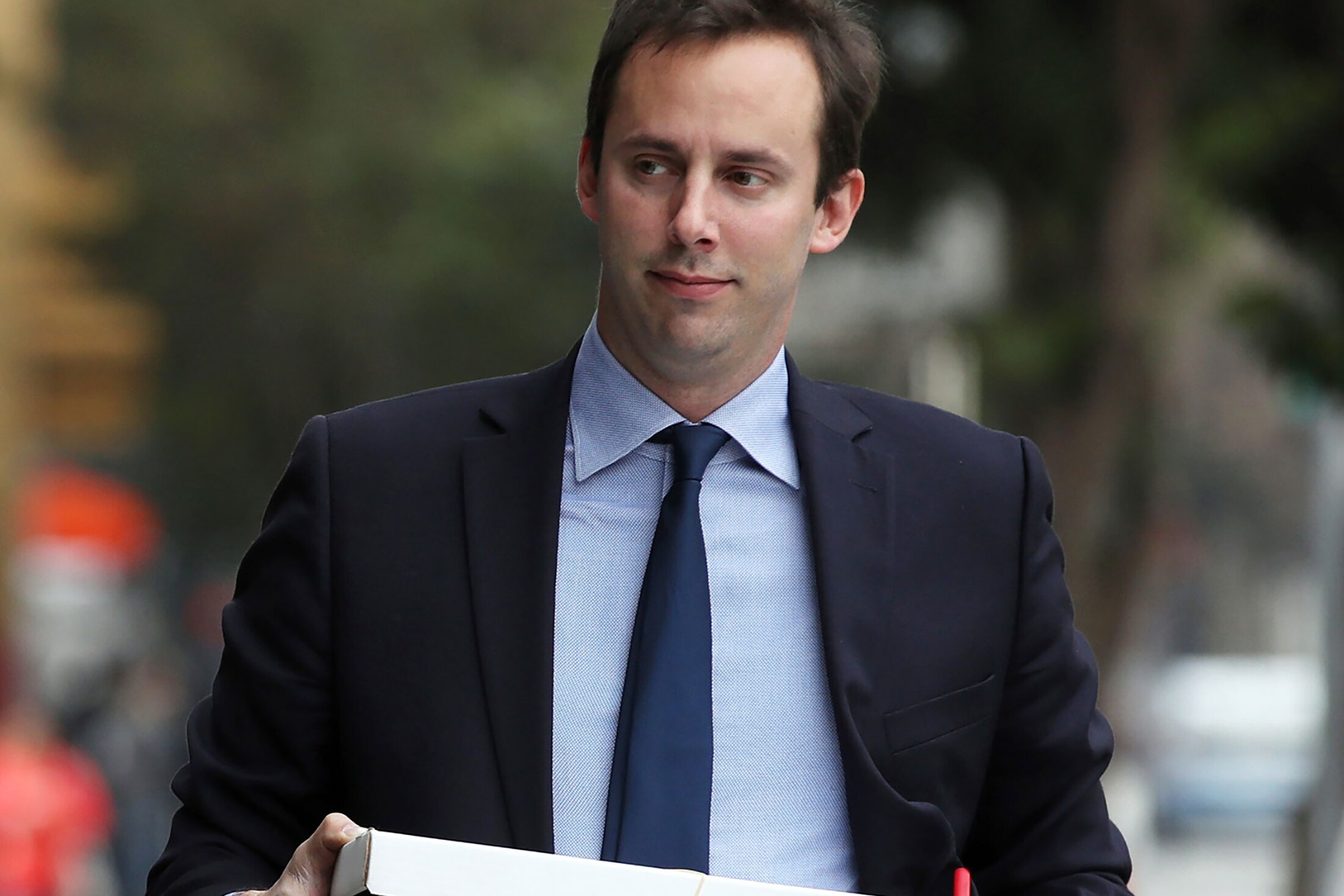 Levandowski outside a San Francisco courthouse in 2019.Photographer: Justin Sullivan/Getty Images