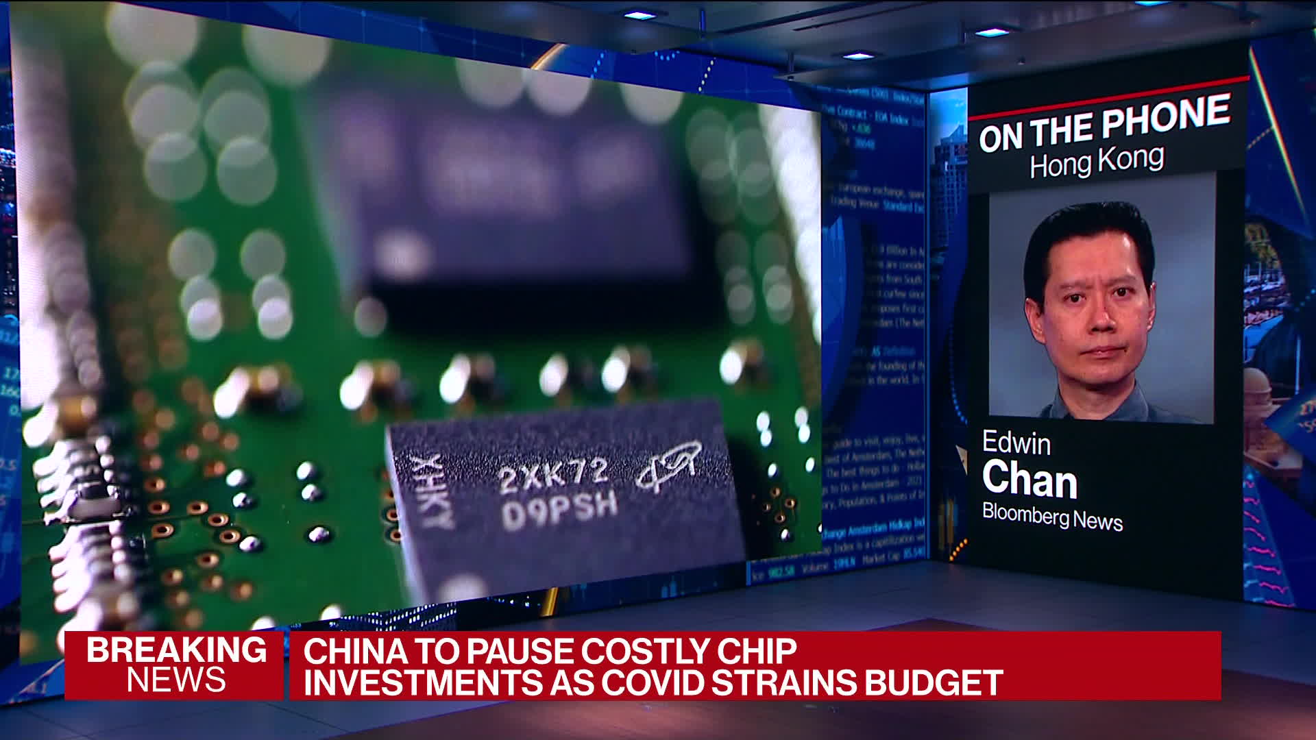 WATCH: China is pausing massive investments aimed at building a chip industry to compete with the US. Edwin Chan reports.Source: Bloomberg