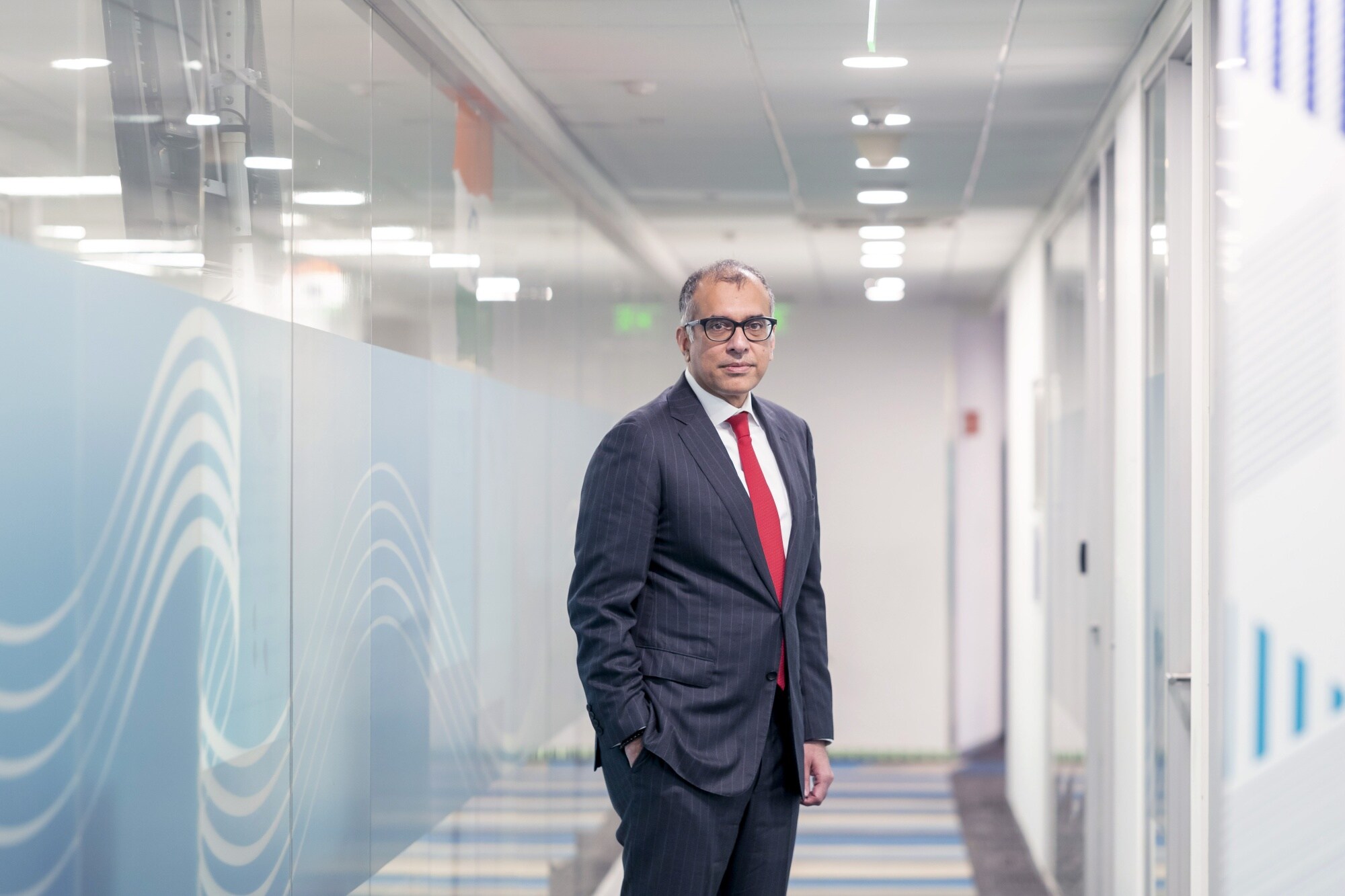 Surendra Rosha says HSBC has seen an uptick among worldwide customers' pushing into India.Photographer: Kanishka Sonthalia/Bloomberg