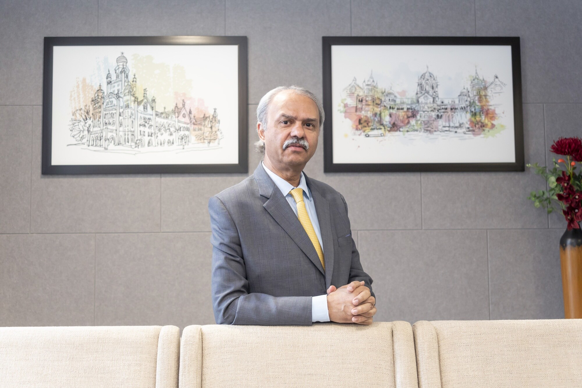 Hitendra DavePhotographer: Kanishka Sonthalia/Bloomberg