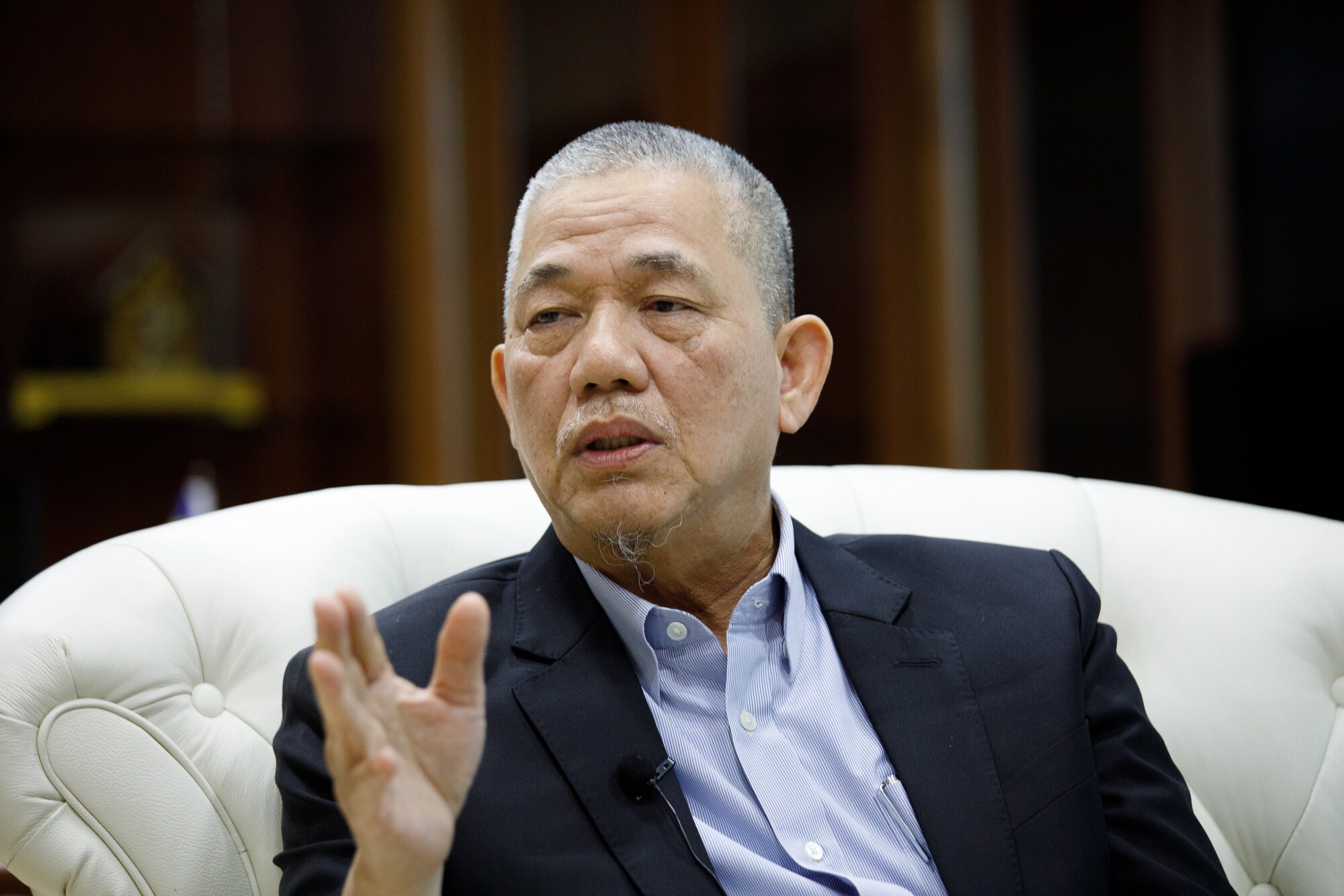 Fadillah during the interview on Feb. 7.Photographer: Samsul Said/Bloomberg