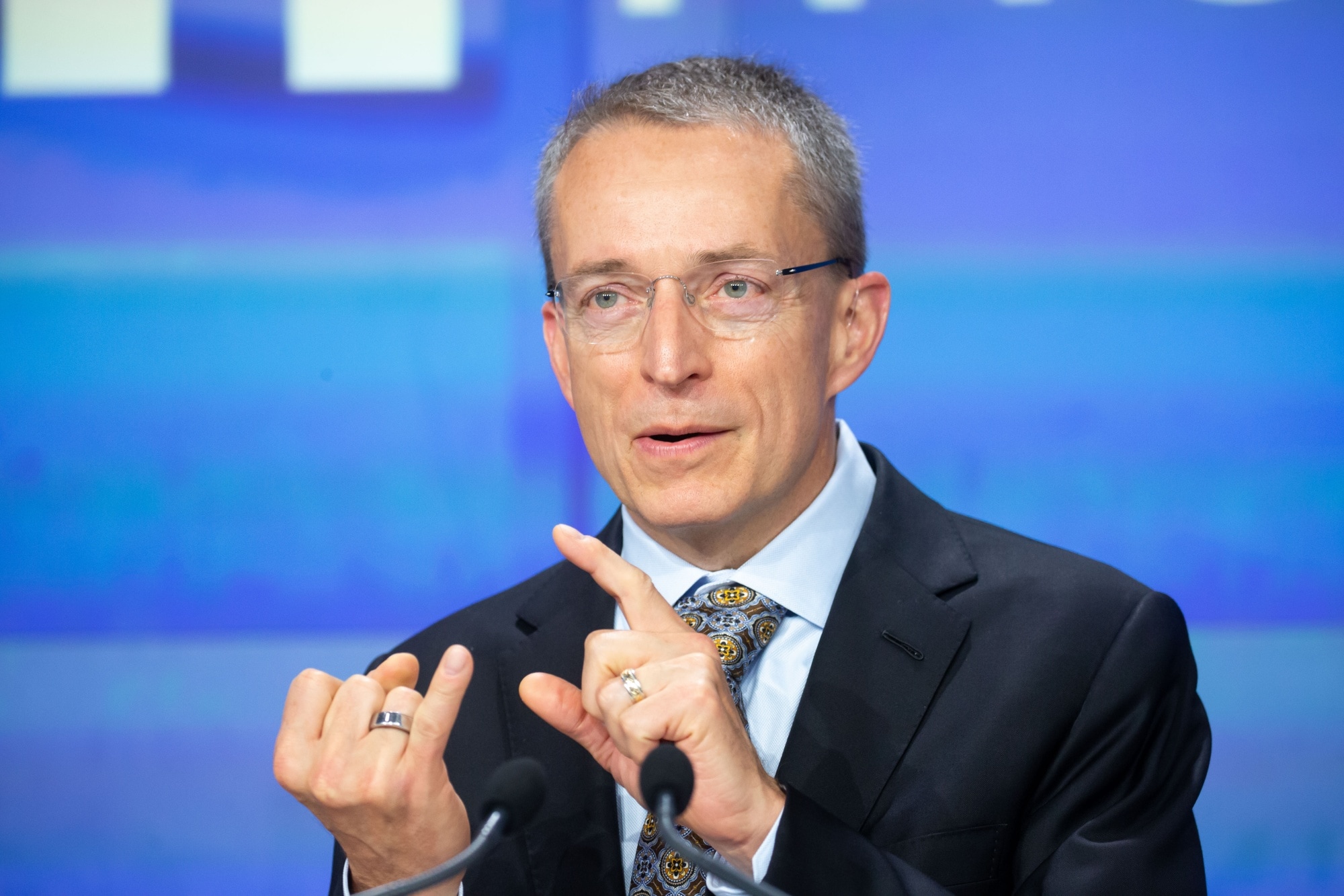 Intel CEO Pat Gelsinger is taking a 25% salary cut.Photographer: Michael Nagle/Bloomberg