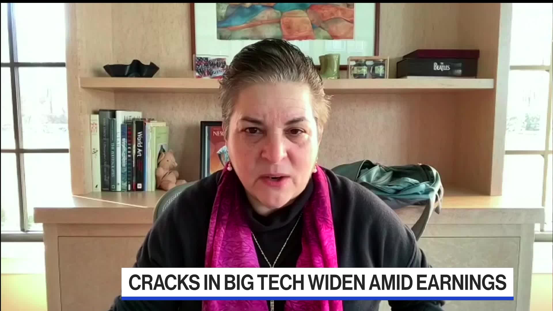 WATCH: “What happens to Intel happens to the economy,” Morgan Stanley Wealth Management CIO Lisa Shalett sais on Jan. 27.Source: Bloomberg