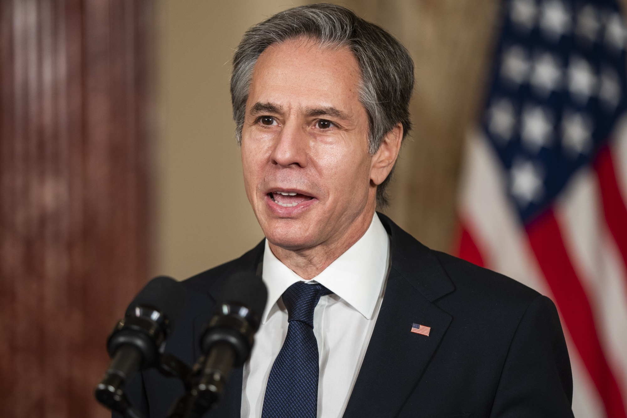 Antony BlinkenPhotographer: Jim Lo Scalzo/EPA/Bloomberg