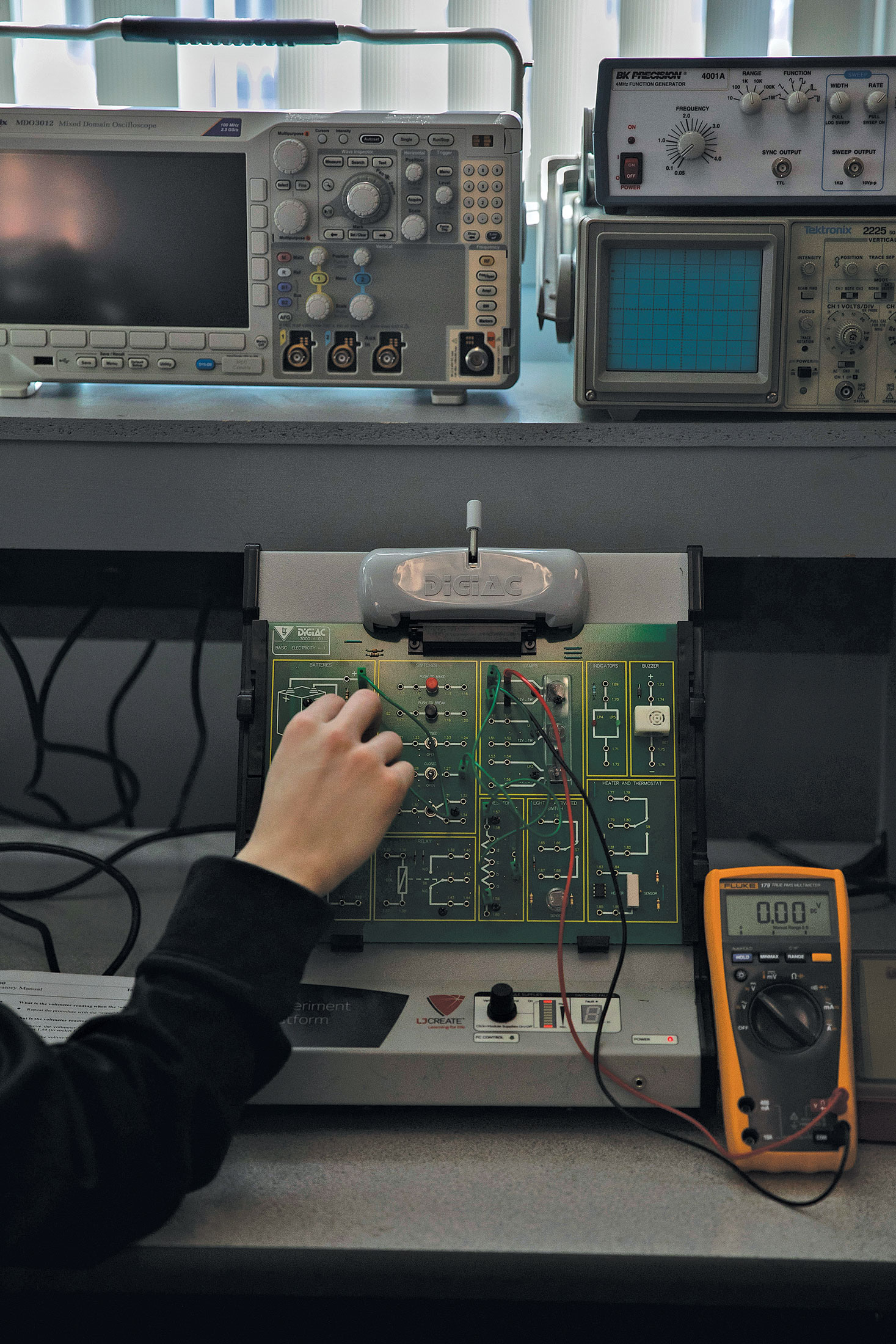 Training equipment at Central Ohio Tech.Photographer: Maddie McGarvey for Bloomberg Businessweek