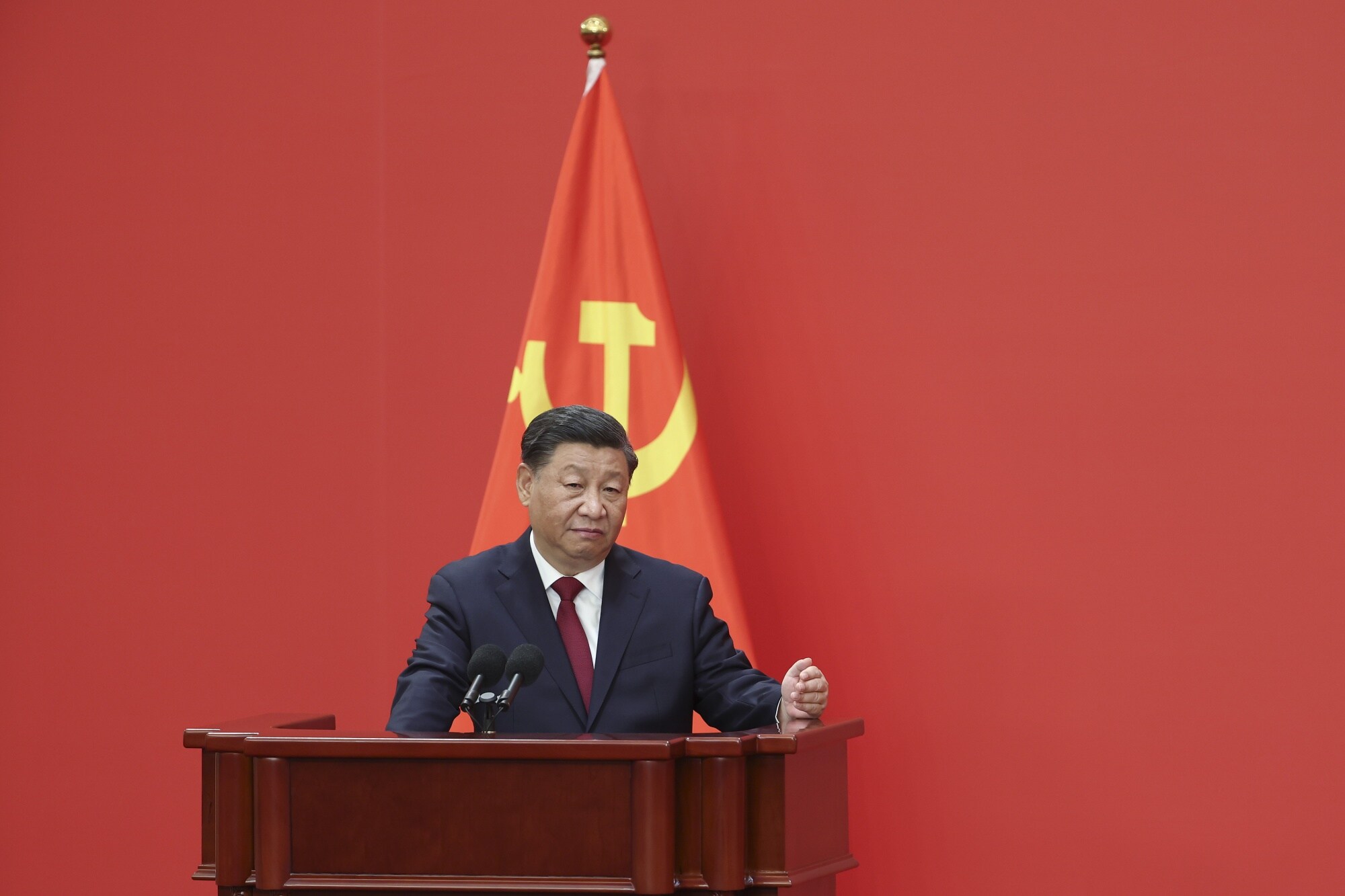 Xi JinpingPhotographer: Lintao Zhang/Getty Images