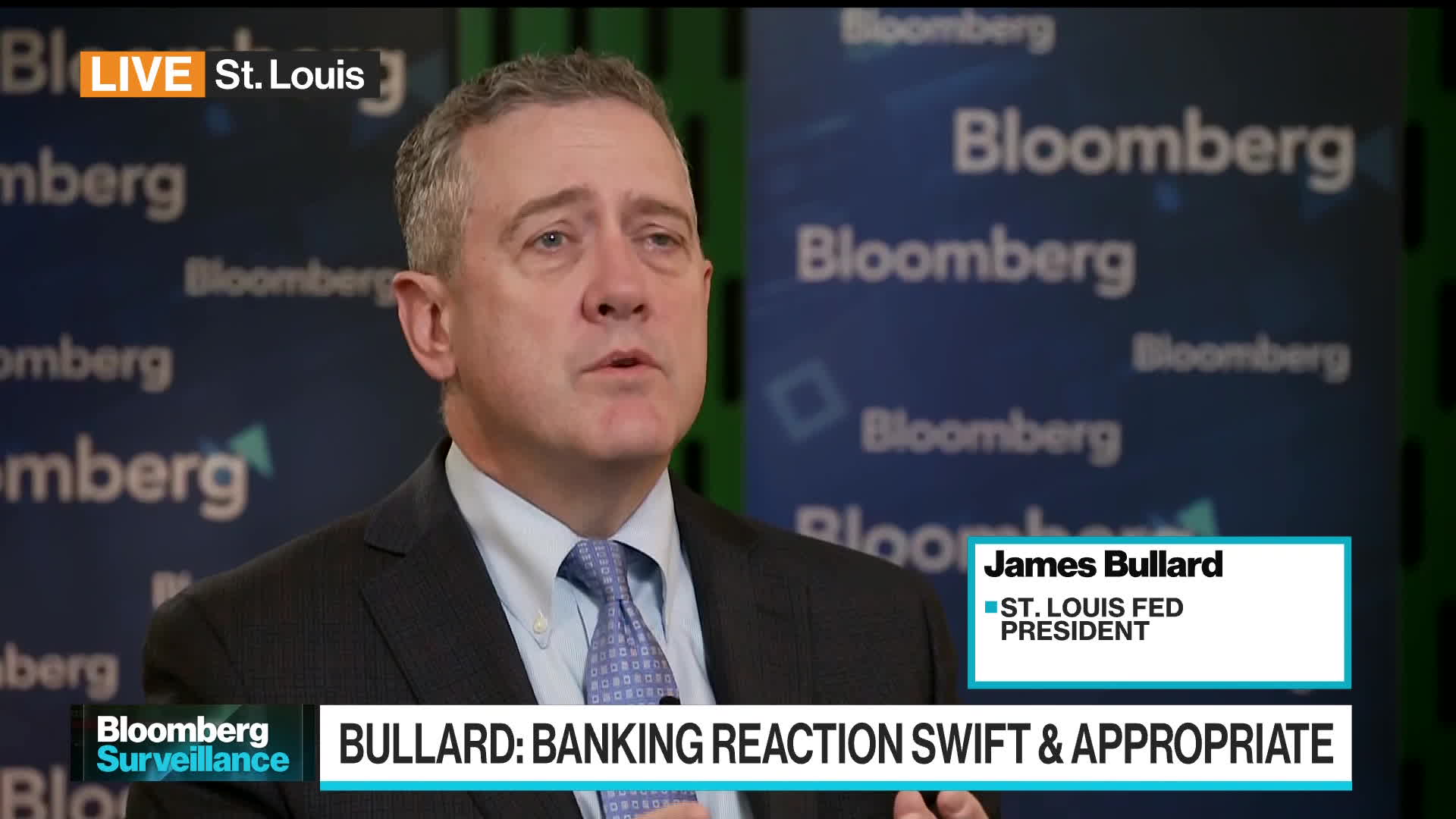 WATCH: St. Louis Fed President James Bullard says it is too early to tell if surprise OPEC+ production cuts will have a lasting impact.