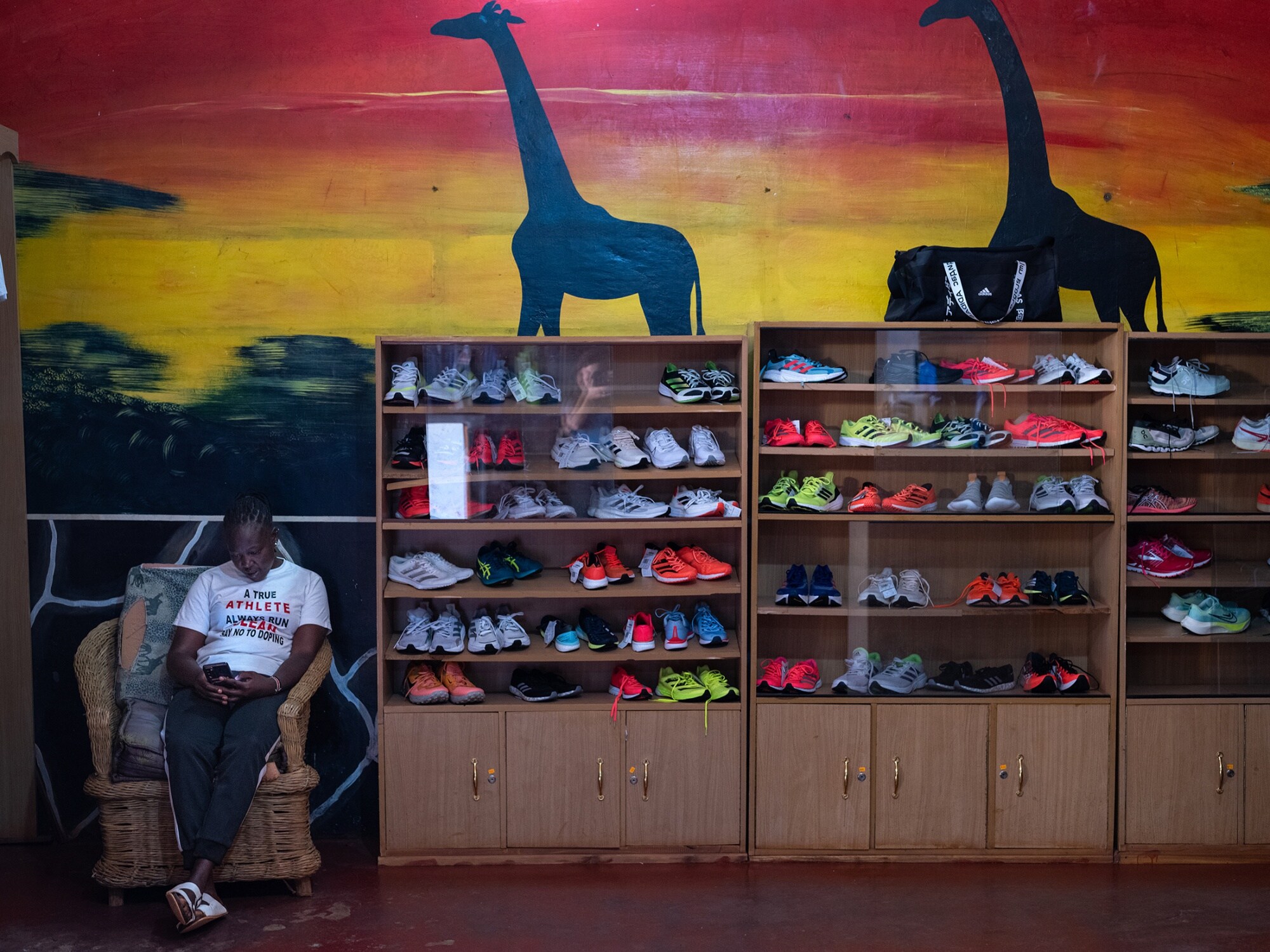 The Champions Running Store in Iten.Photographer: Nichole Sobecki/Bloomberg