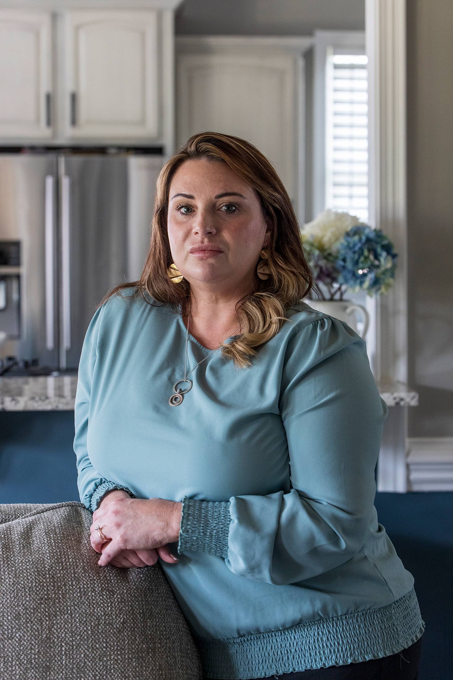 Lisa Carannante lost 60 pounds using Wegovy before her insurance stopped covering it.Photographer: Rachel Jessen/Bloomberg