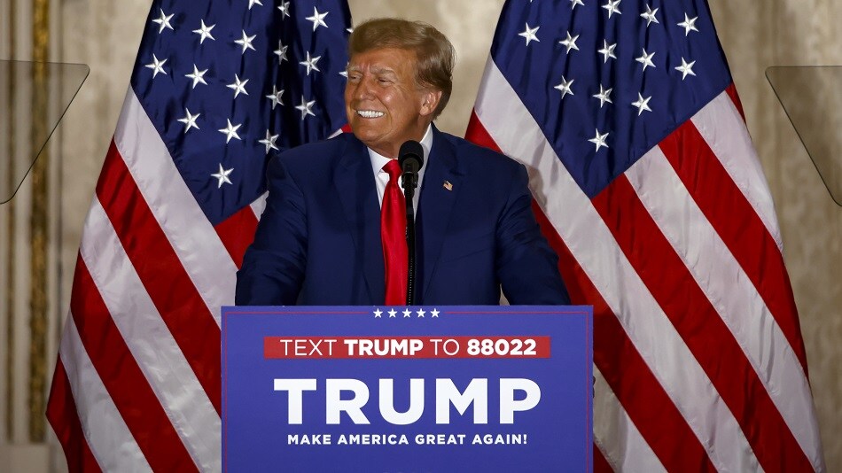 WATCH: Trump said the only crime he committed was defending the nation. Derek Wallbank reports.Source: Bloomberg