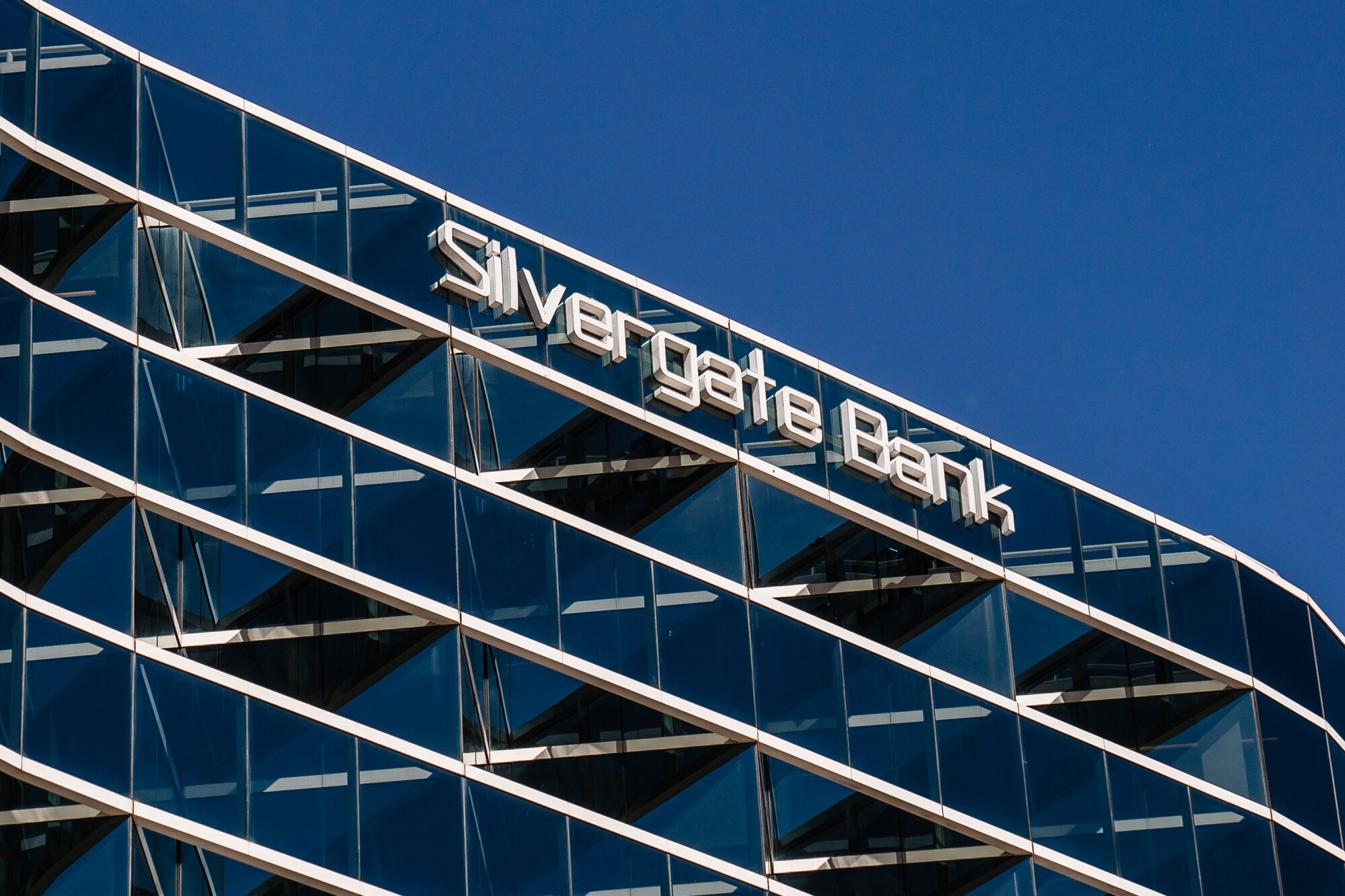 The Silvergate headquarters in La Jolla, California, on March 9.Source: Bloomberg