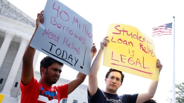 VantageScore CEO Silvio Tavares says the Supreme Court decision to throw out President Joe Biden's student-loan relief plan will cost consumers millions of dollars. He spoke on “Bloomberg Markets.”Source: Bloomberg