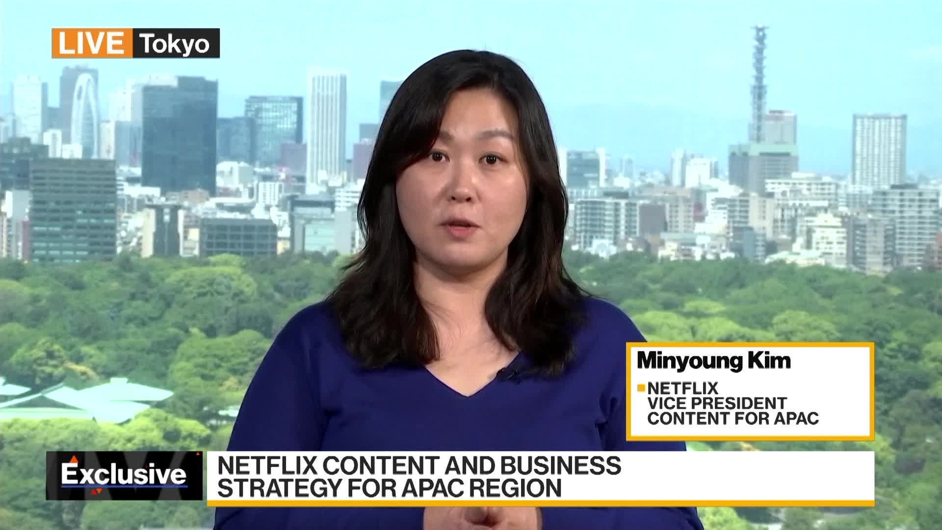 WATCH: Minyoung Kim, Vice President for APAC Content at Netflix, discusses the company's strategy for the region. (May 2, 2023)Source: Bloomberg