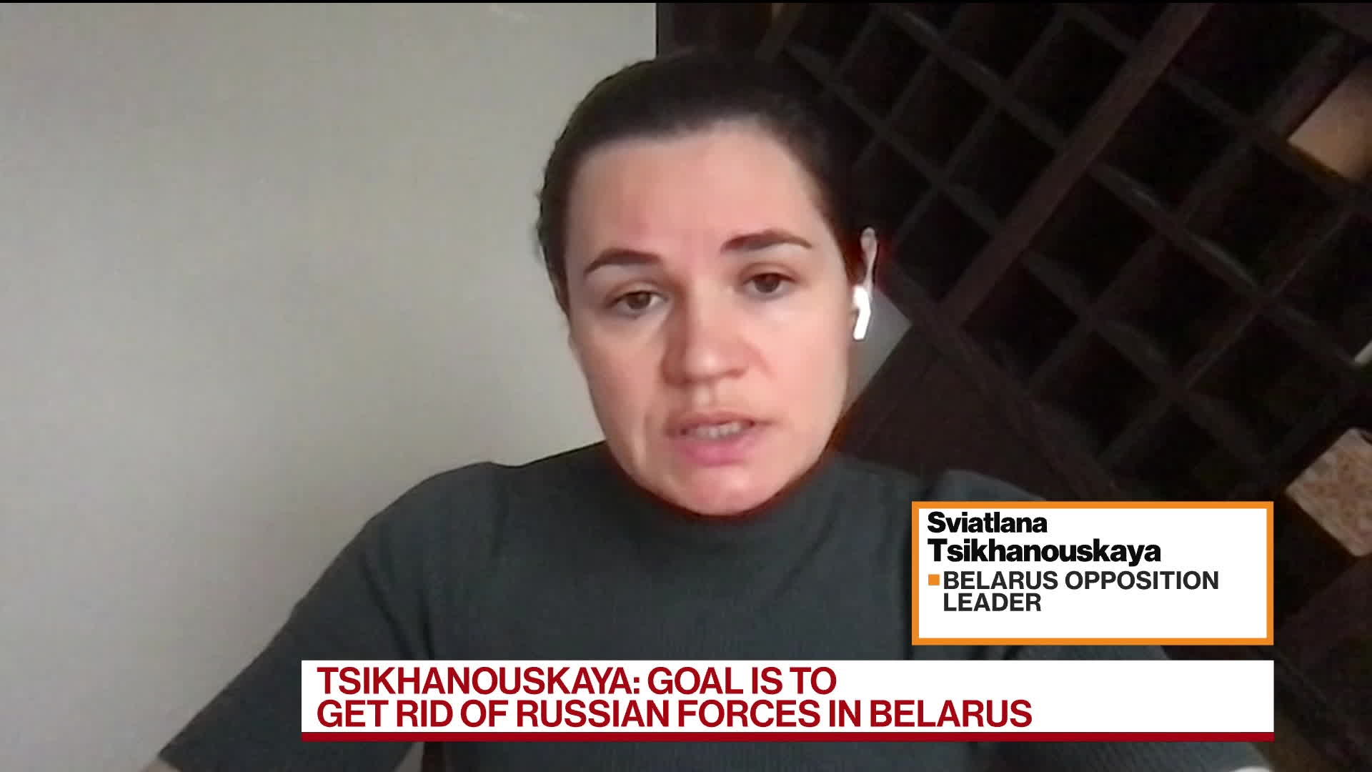 WATCH: “Prigozhin's story is not over,” says Belarus opposition leader Sviatlana Tsikhanouskaya. “He will be trying to challenge Putin again.”Source: Bloomberg
