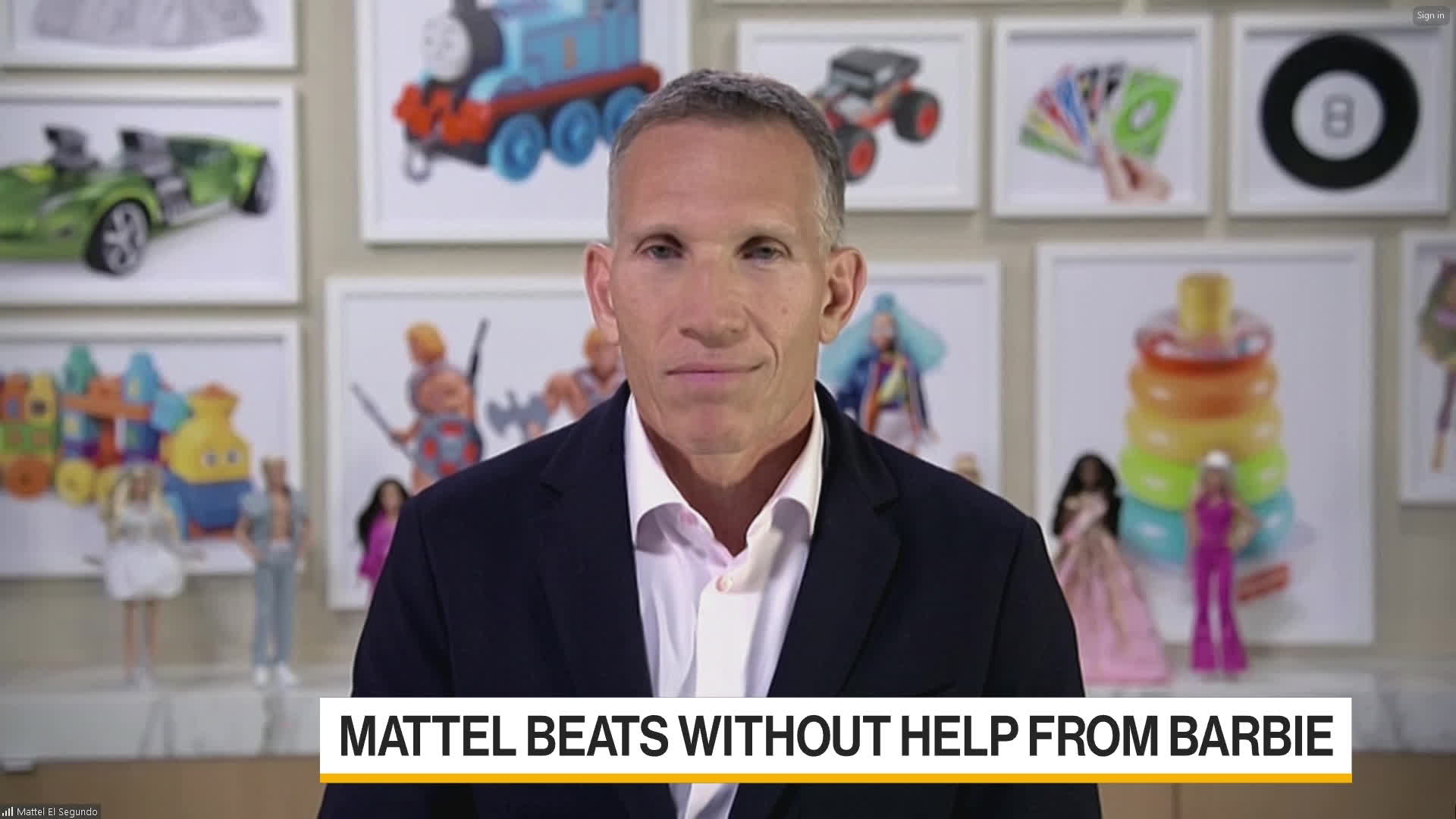 WATCH: Ynon Kreiz, Chairman and CEO at Mattel, discusses the company's business strategy and the success of the Barbie movie.Source: Bloomberg