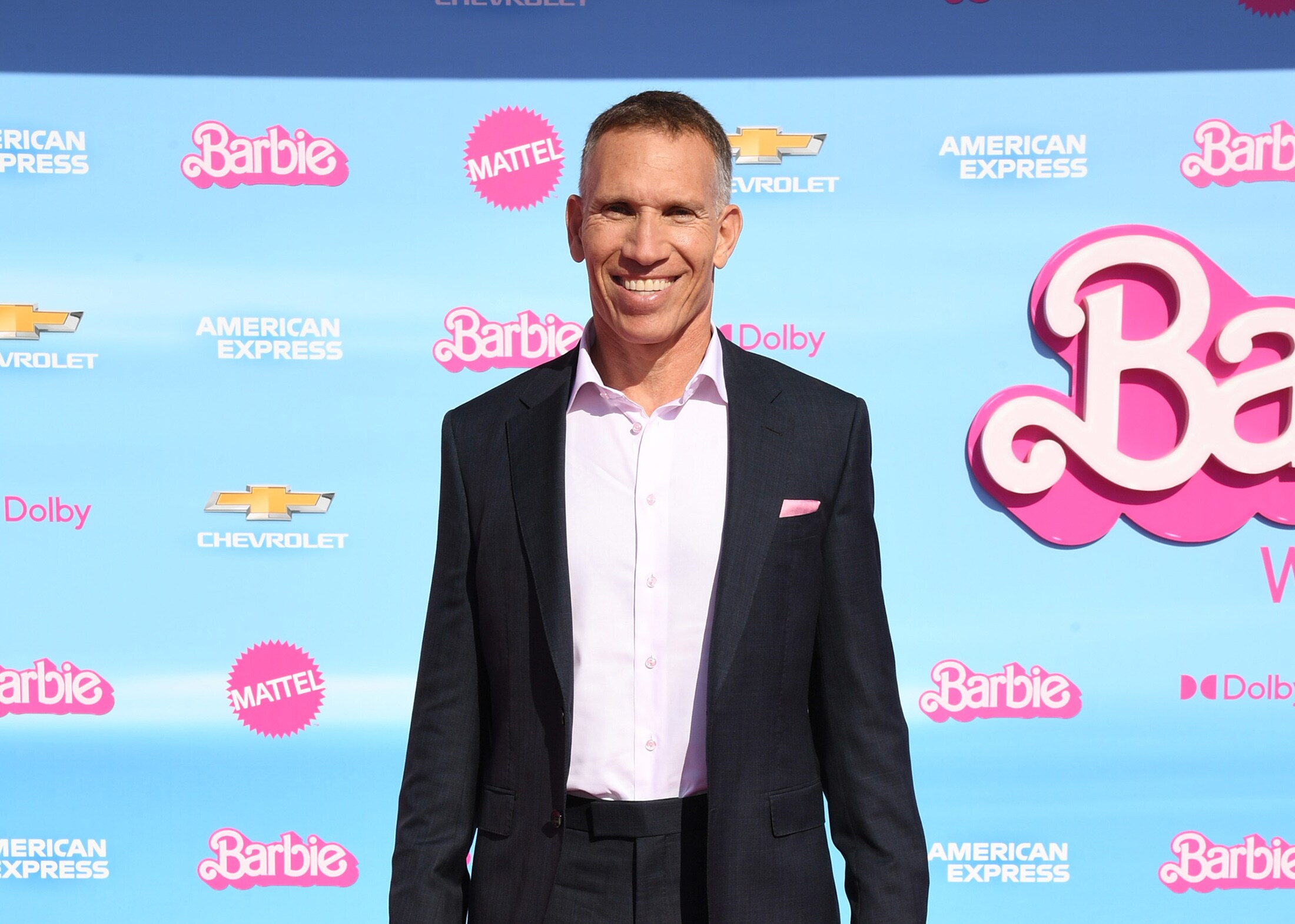 Ynon Kreiz at the World Premiere of Barbie in Los Angeles, on July 9. Photographer: Jon Kopaloff/Getty Images North America