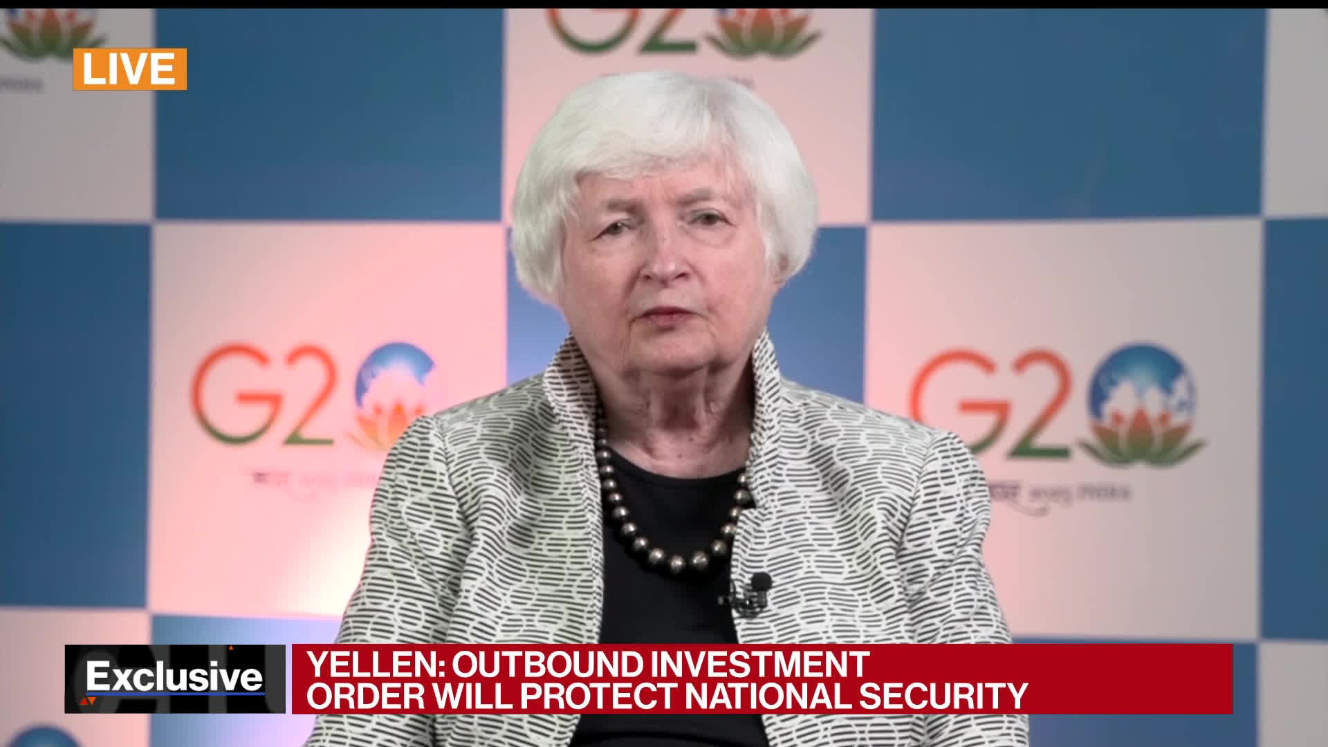 US Treasury Secretary Yellen says any proposed restrictions on outbound investments to China would be “narrowly targeted,” focusing on semiconductors, quantum computing, and artificial intelligence. Source: Bloomberg
