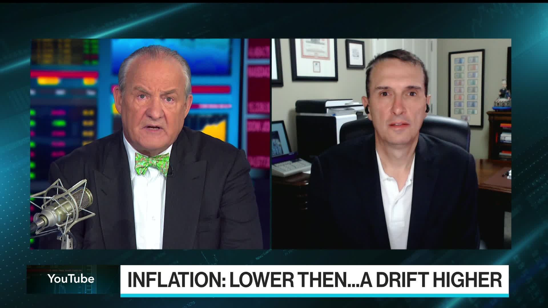 Jim Bianco, Bianco Research President, told “Bloomberg Surveillance” that inflation will bottom at 3% then drift higher.Source: Bloomberg