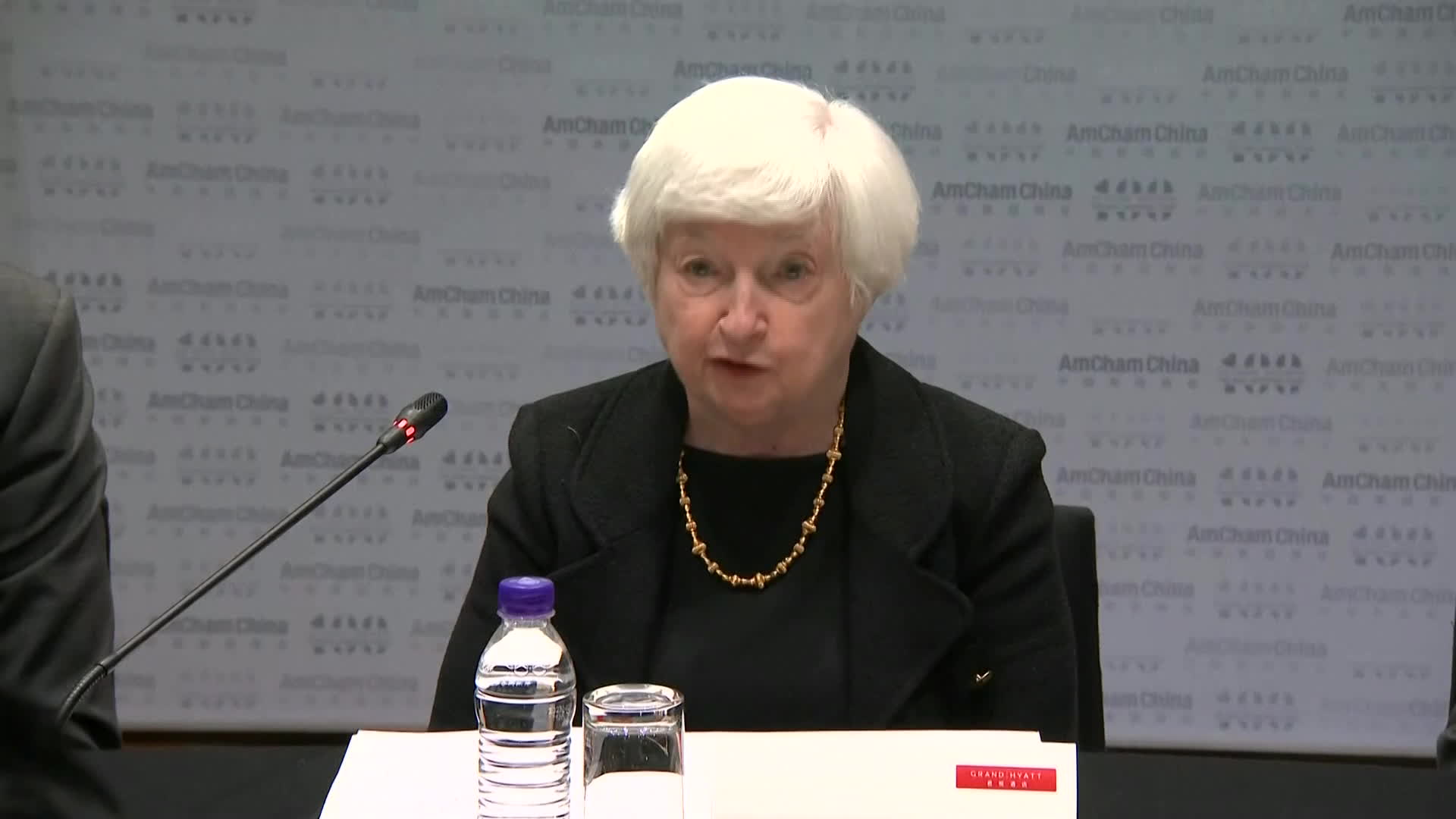 WATCH: The US seeks “to diversify, not to decouple” from China, Yellen said Friday in Beijing.Source: Bloomberg