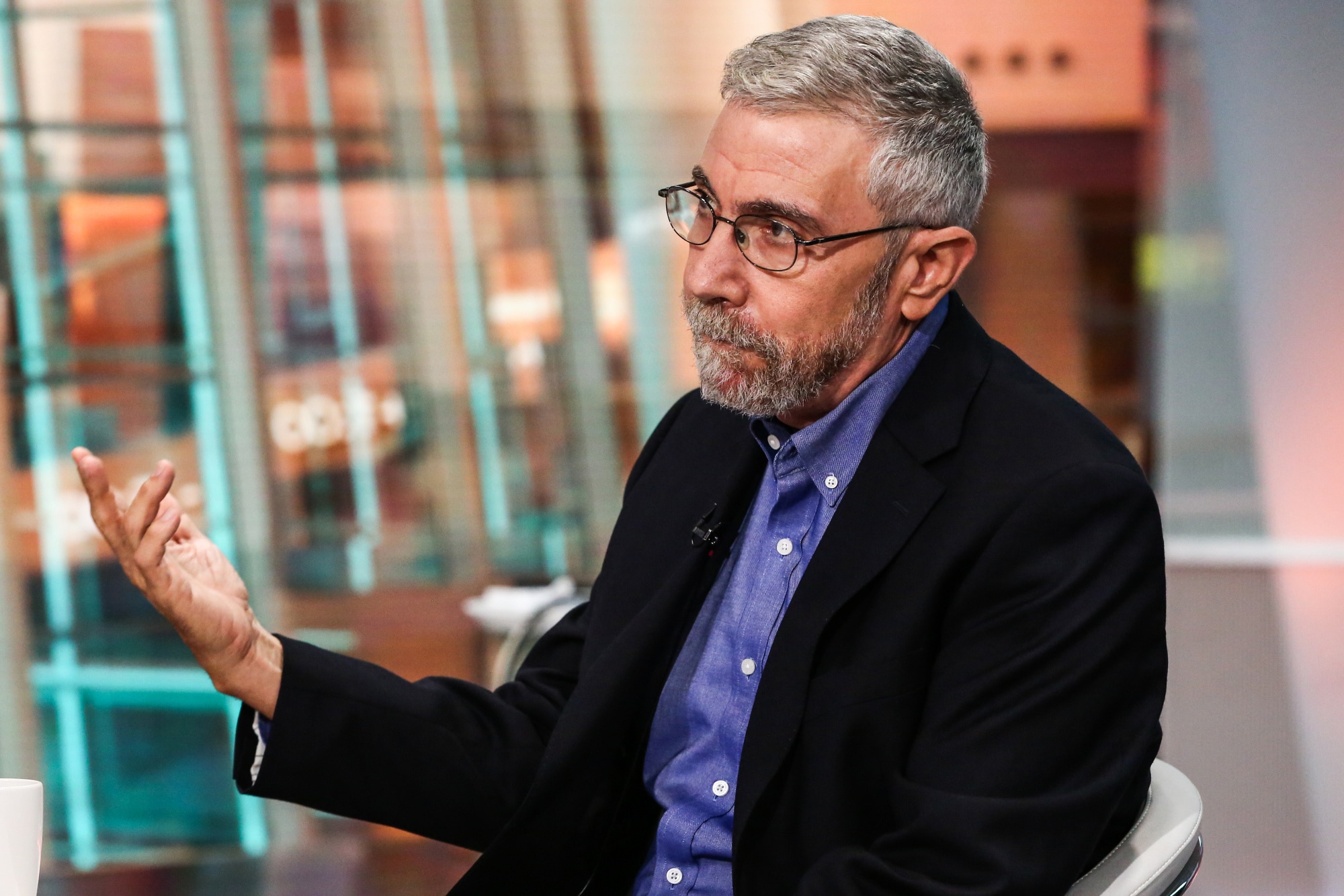 Paul KrugmanPhotographer: Christopher Goodney/Bloomberg