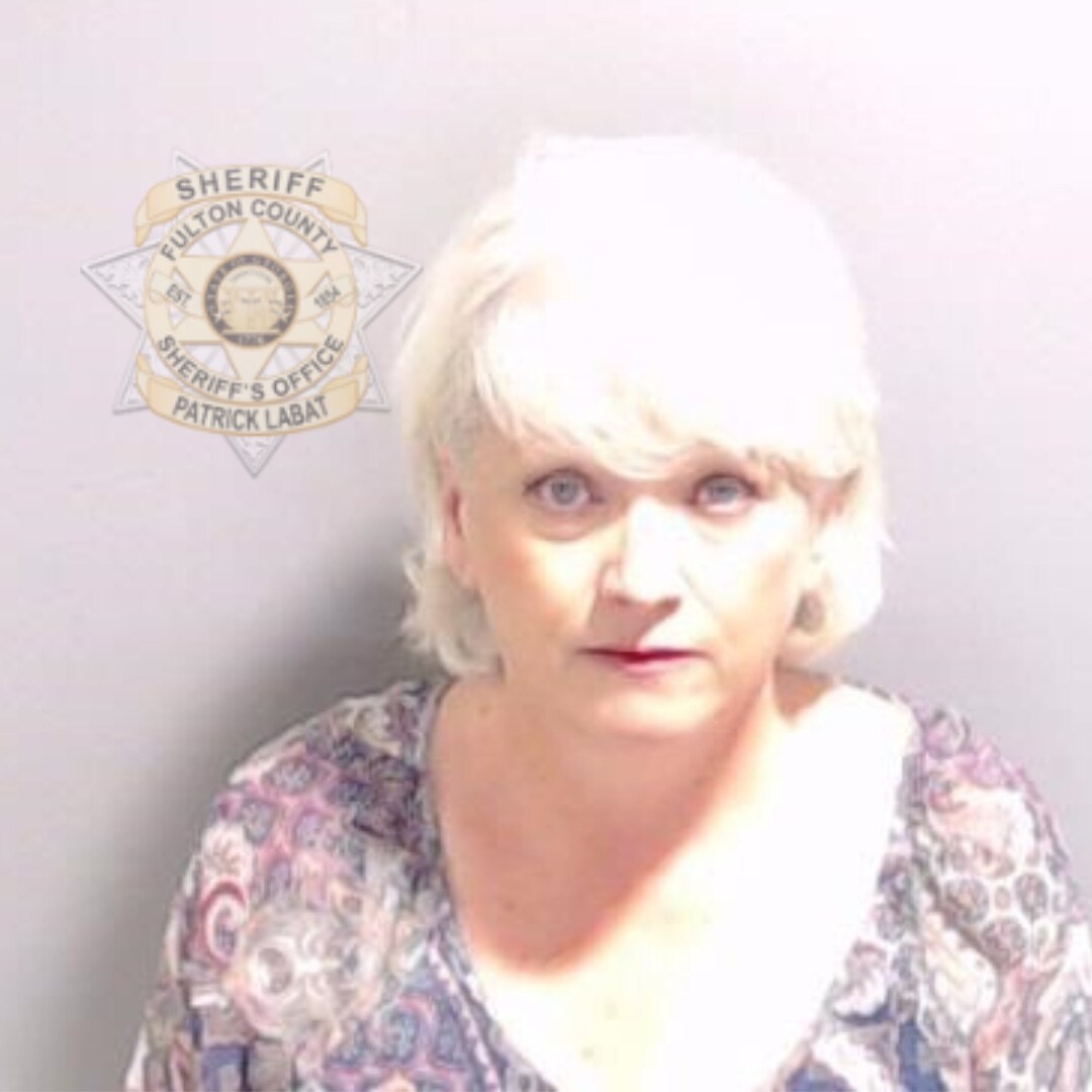 Booking photo of Cathy Latham taken on August 23.Source: Fulton County Sheriff's Office