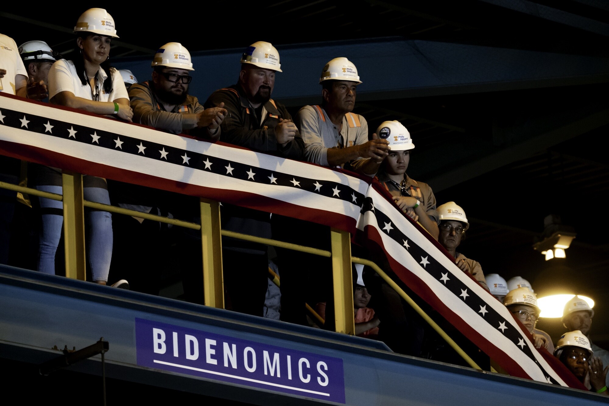 Philly Shipyard, Philadelphia, July 20, 2023.Photographer: Hannah Beier/Bloomberg