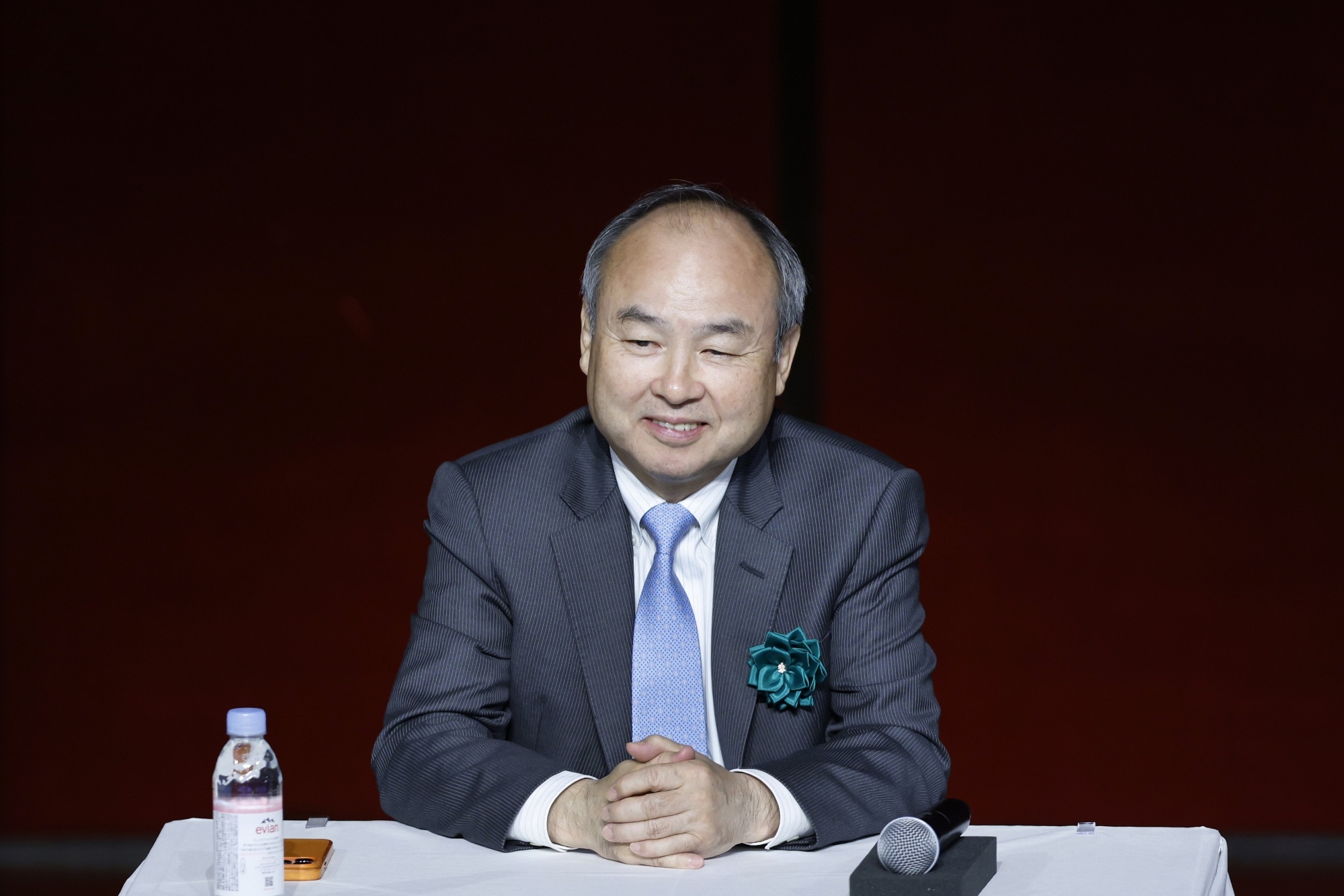 Masayoshi Son, chairman and chief executive officer of SoftBank Group Corp.Photographer: Kiyoshi Ota/Bloomberg