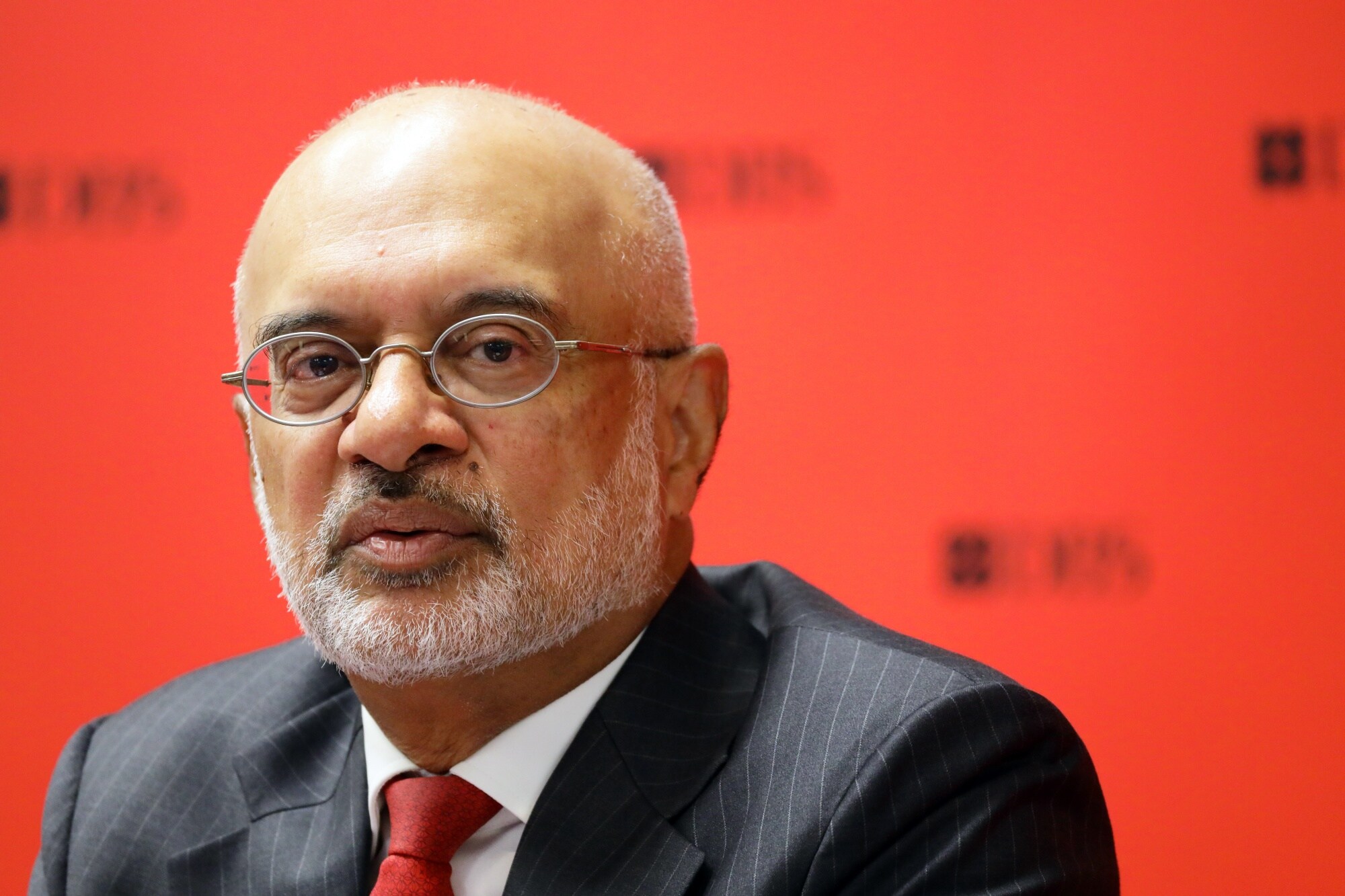 Piyush Gupta in Singapore on Aug. 3.Photographer: Suhaimi Abdullah/Bloomberg