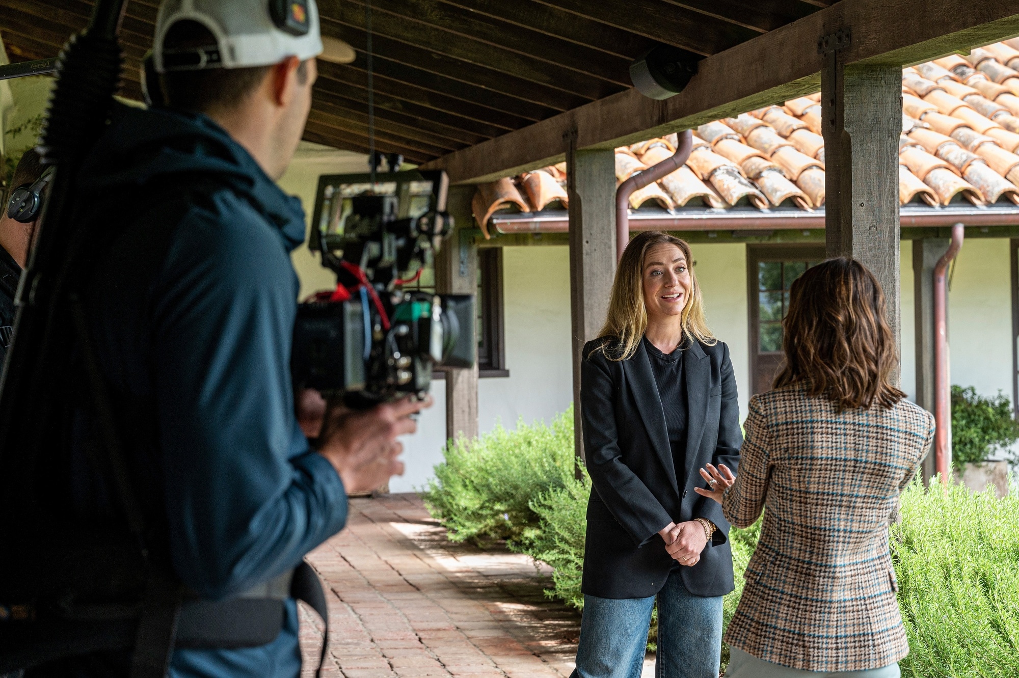 Whitney Wolfe Herd during an interview in Montecito, California.Photographer: David Paul Morris/Bloomberg