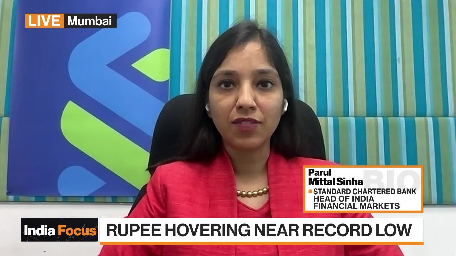 Standard Chartered Bank Head of Financial Markets, India, and Head of Macro Trading, South Asia, Parul Mittal Sinha expects the Reserve Bank of India to continue to maintain a large reserves buffer. She speaks with Haslinda Amin and Rishaad Salamat on “BloombergMarkets: Asia”.