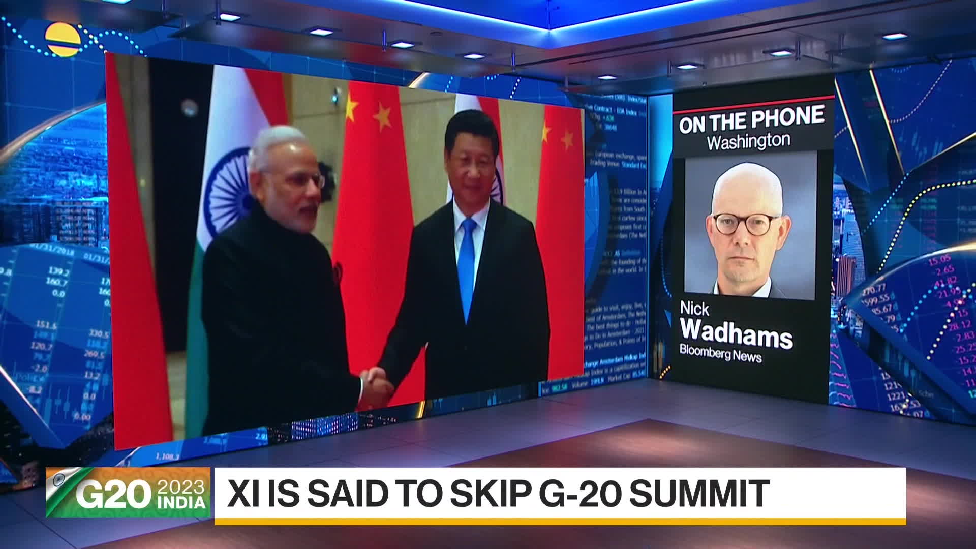 Chinese President Xi Jinping is said to be skipping the Group of 20 summit in New Delhi next week. Meanwhile, US Treasury Secretary Janet Yellen will make her fourth visit to India in less than a year. Nick Wadhams reports.Source: Bloomberg