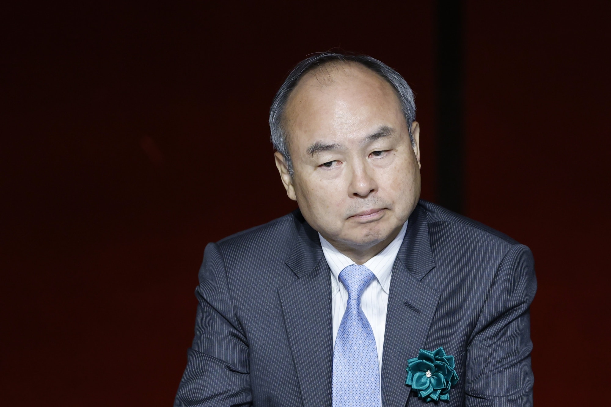 Masayoshi SonPhotographer: Kiyoshi Ota/Bloomberg