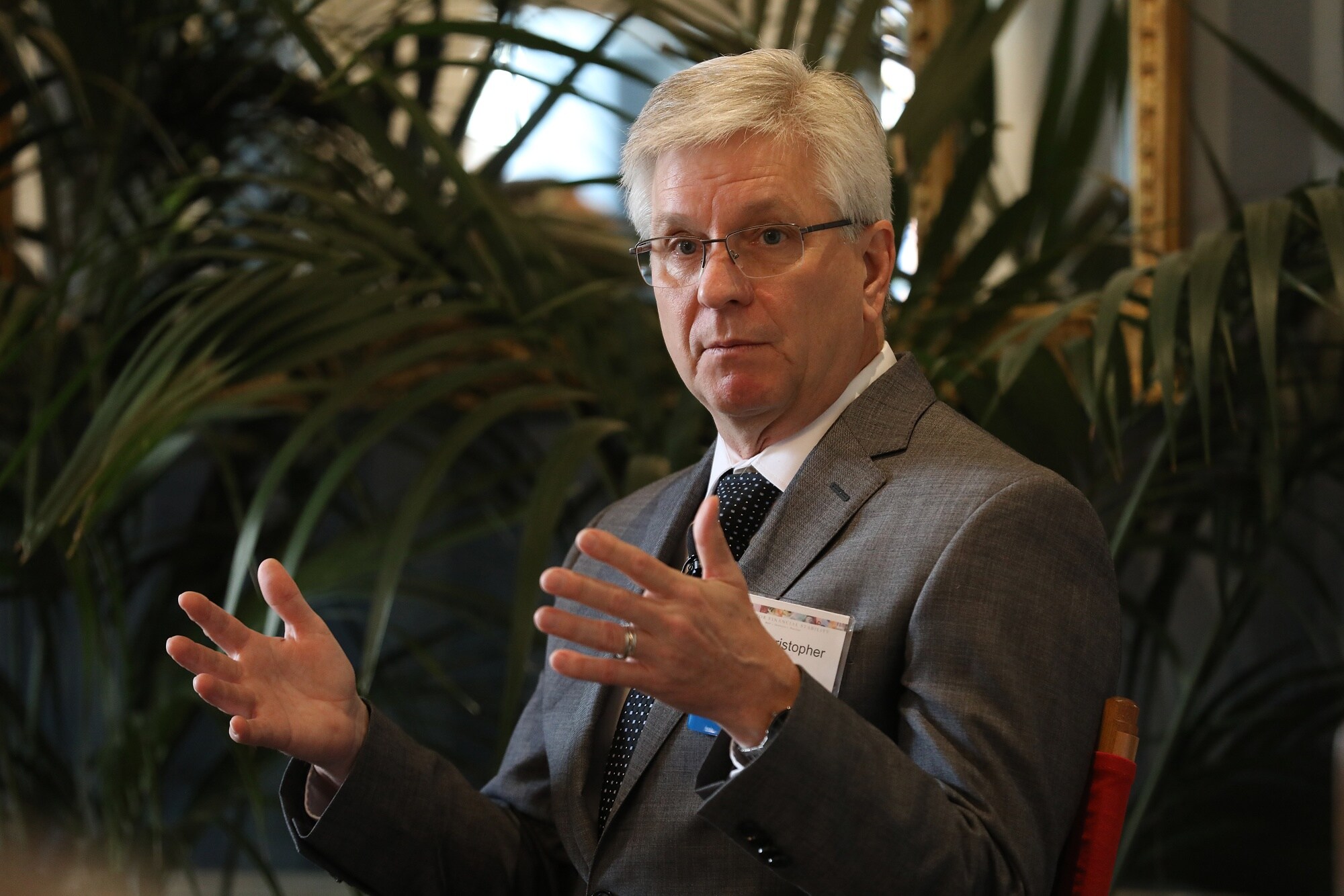 US Federal Reserve Governor Christopher WallerPhotographer: Bess Adler/Bloomberg