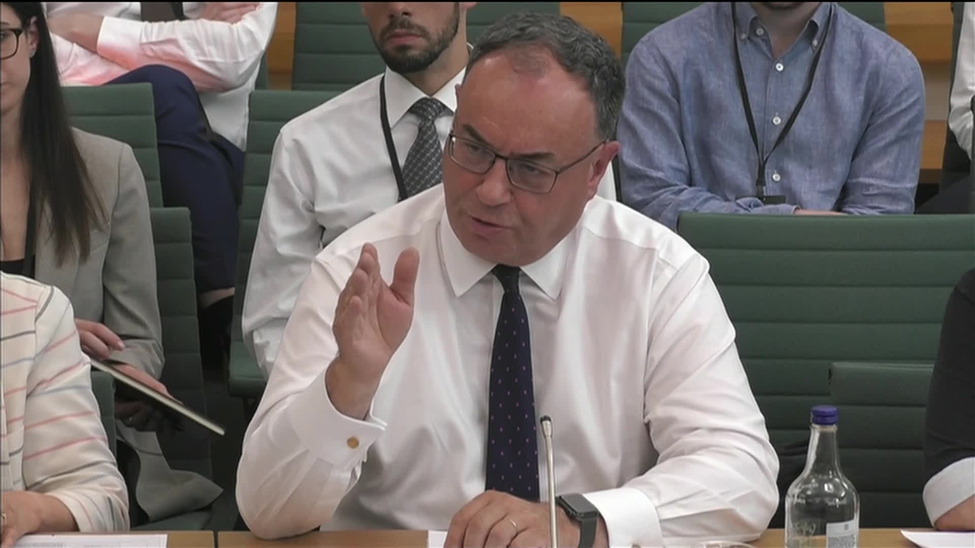 Bank of England Governor Andrew Bailey comments on the current state of BOE policy during testimony before the UK Parliament Treasury Committee.Source: Bloomberg