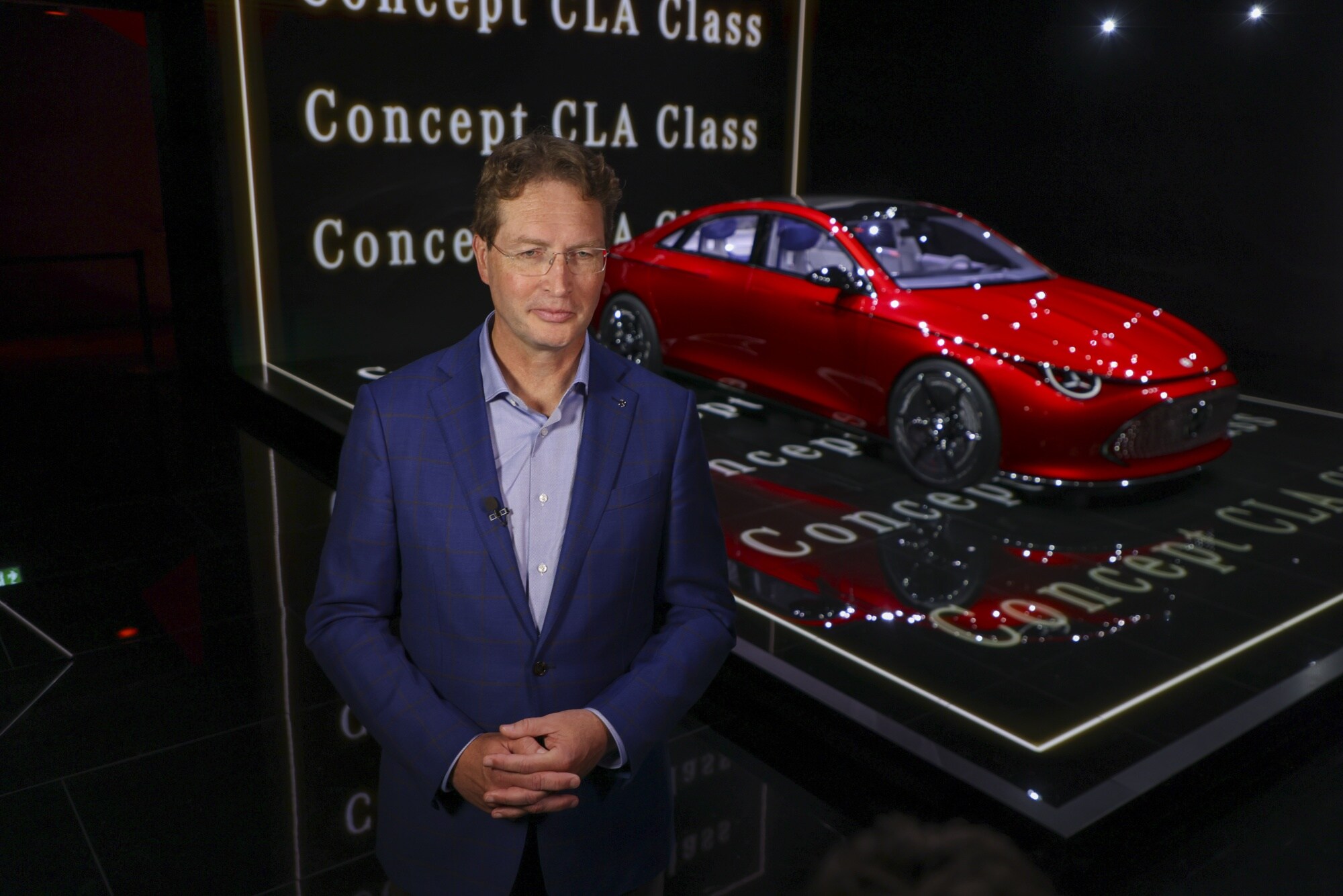 Ola Källenius during a Bloomberg Television interview ahead of the Munich Motor Show, Sept. 3Photographer: Alex Kraus/Bloomberg