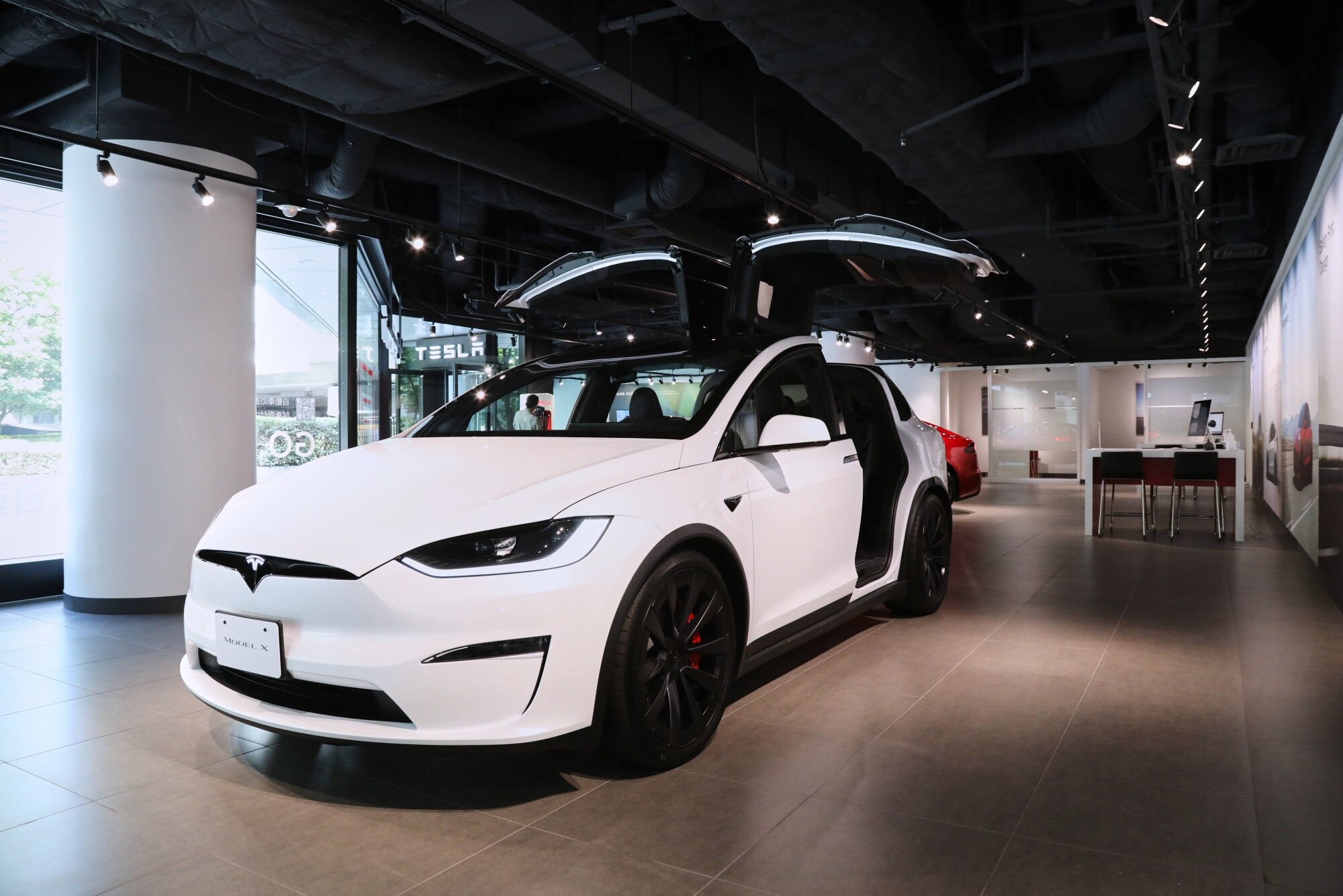 A Tesla Inc. Model X electric vehicle.Photographer: Shoko Takayasu/Bloomberg
