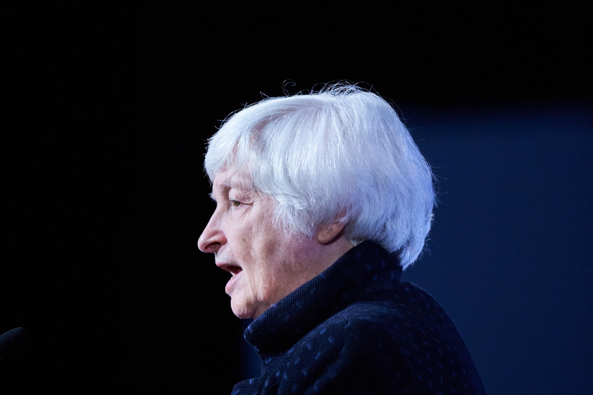Janet Yellen, US Treasury secretaryPhotographer: Bing Guan/Bloomberg