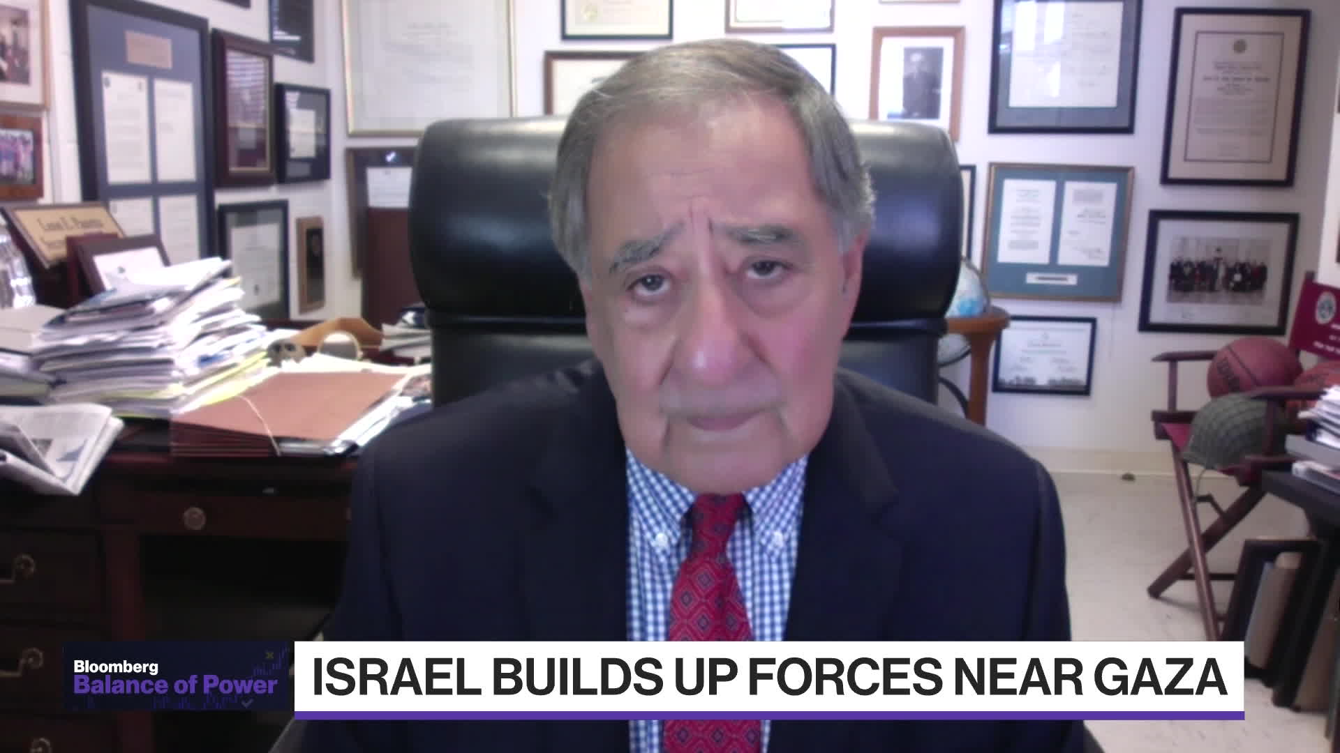 WATCH: Former US Defense Secretary Leon Panetta discusses a potential Israeli ground invasion of Gaza.Source: Bloomberg
