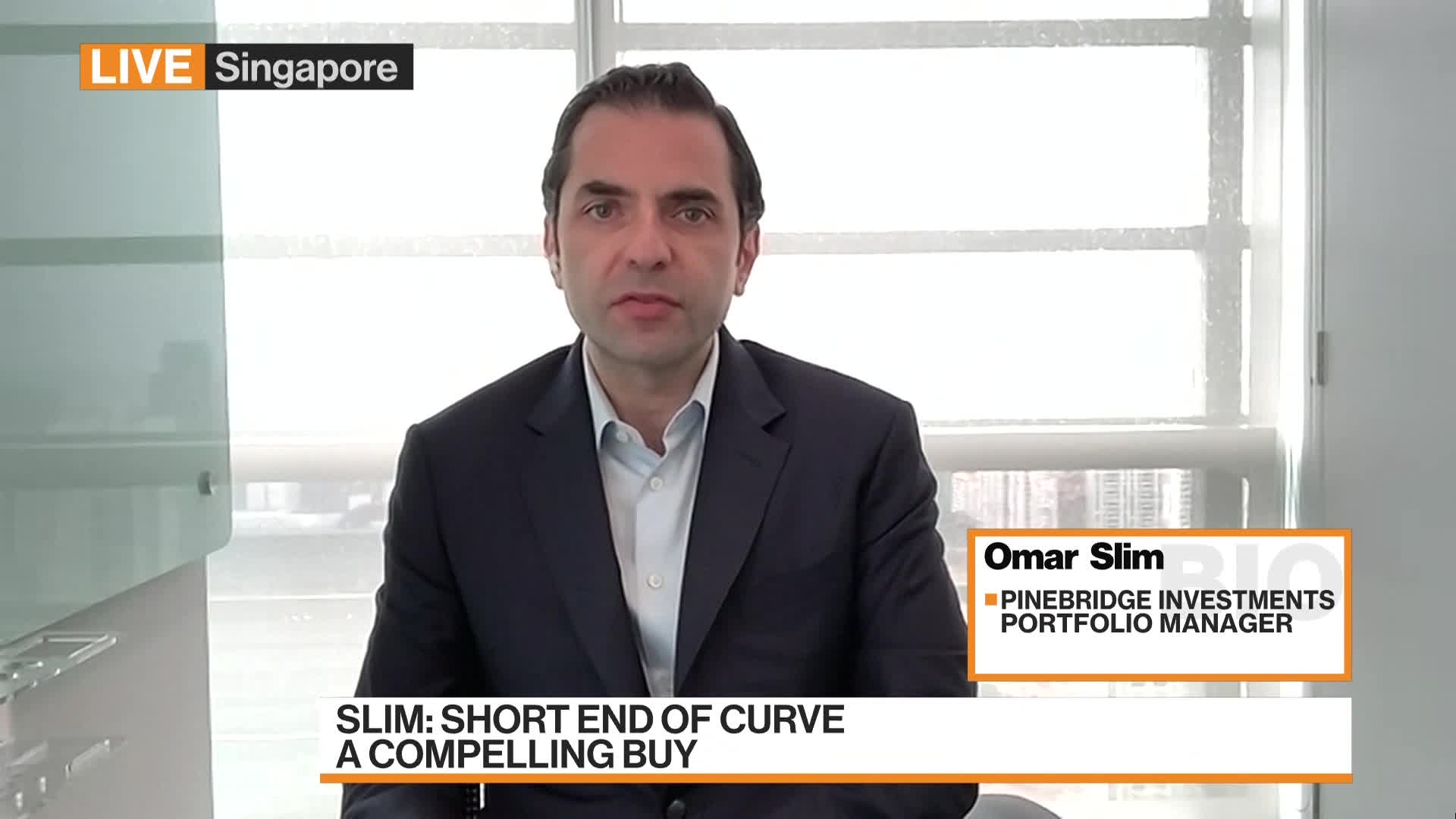 WATCH: “We like the short end of the curve,” says Omar Slim, portfolio manager at PineBridge Investments, as he discusses the sell off in bonds.Source: Bloomberg